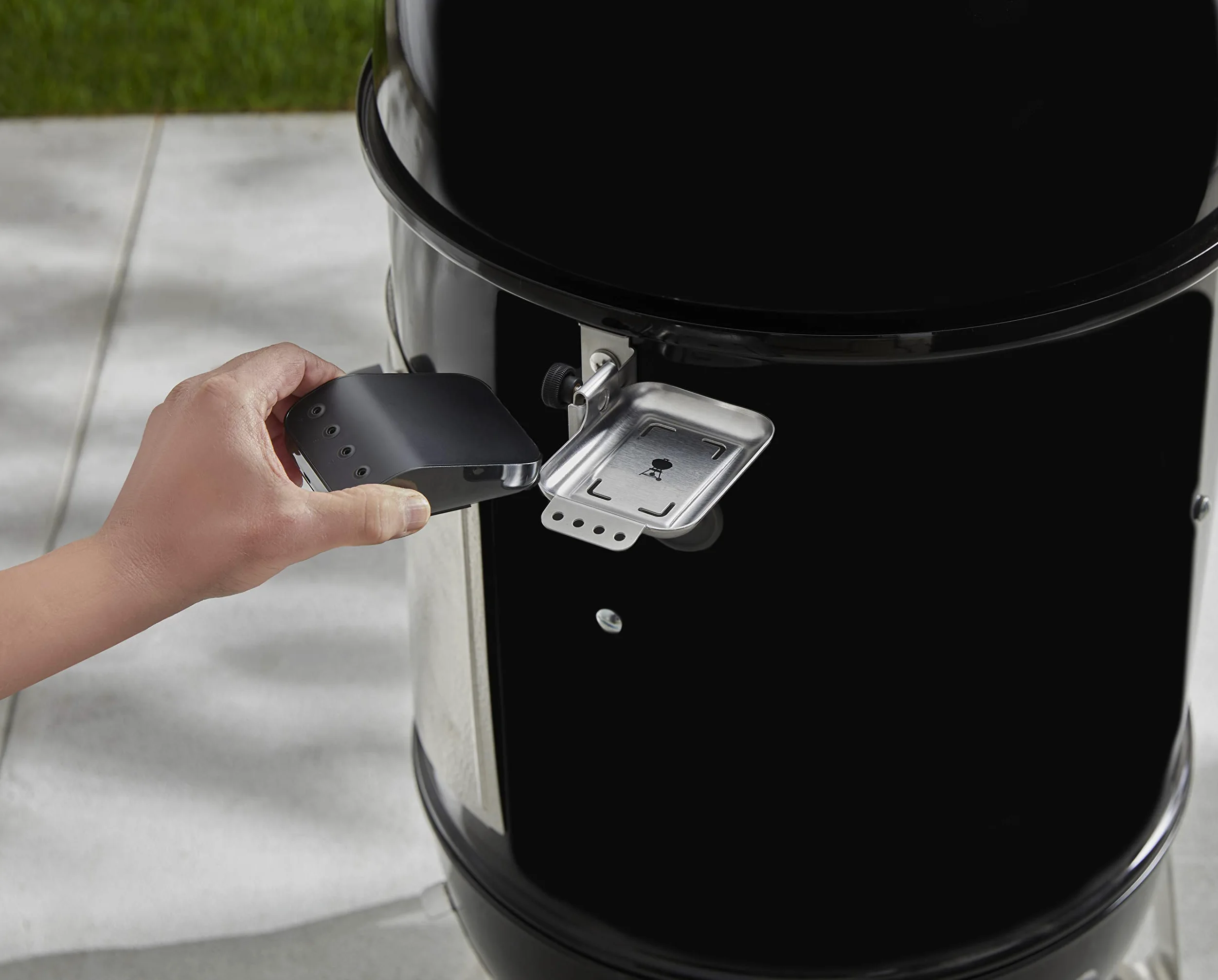 Weber 3254 Connect Kit de montage pour thermomètre 6 pièces Noir