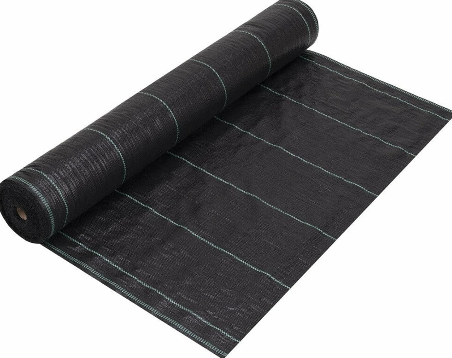 100m² de Toile Anti-Mauvaises Herbes perméable à l'eau, 90g/m² Toile de Paillage indéchirable, Geotextile, Résiste Rayons UV, 4m x 25m