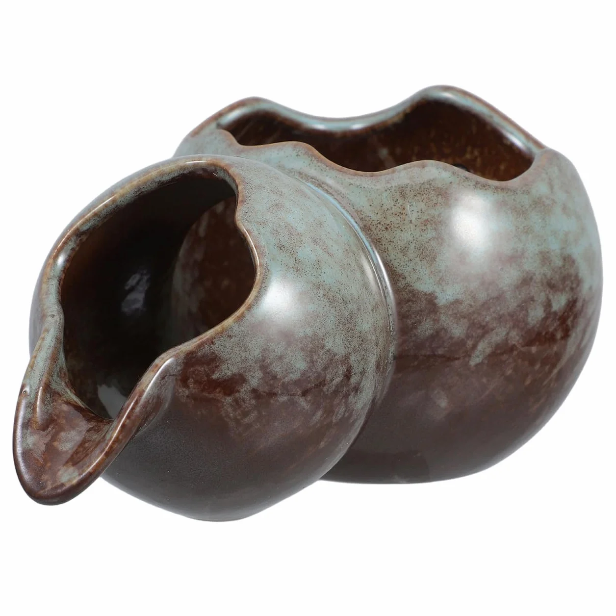 Abaodam Élégante fontaine de rechange pour petits étangs de jardin intérieur extérieur accessoire bec U pot céramique hydroponique