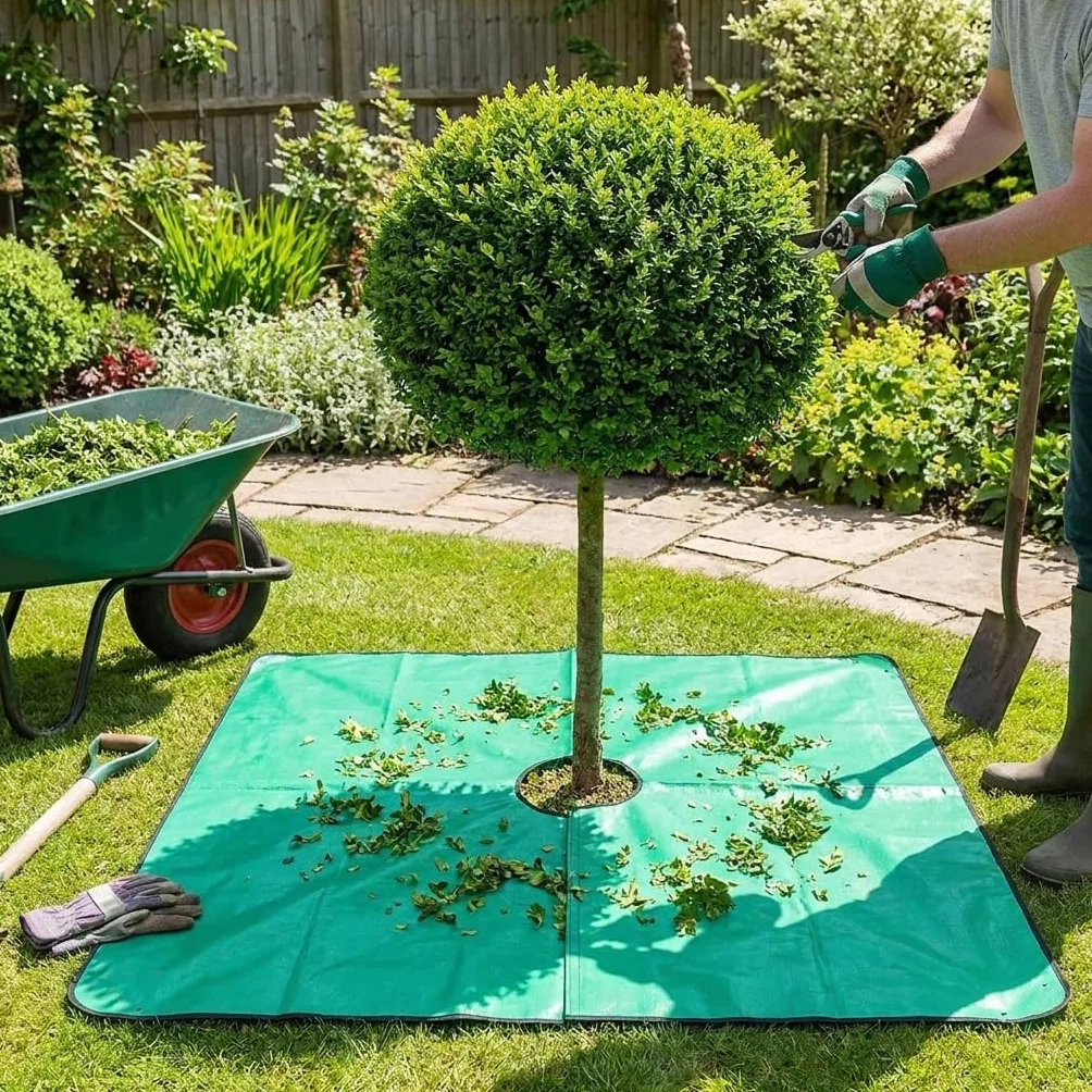 Bâche de Jardin 2Mx2M avec Trou QWORK