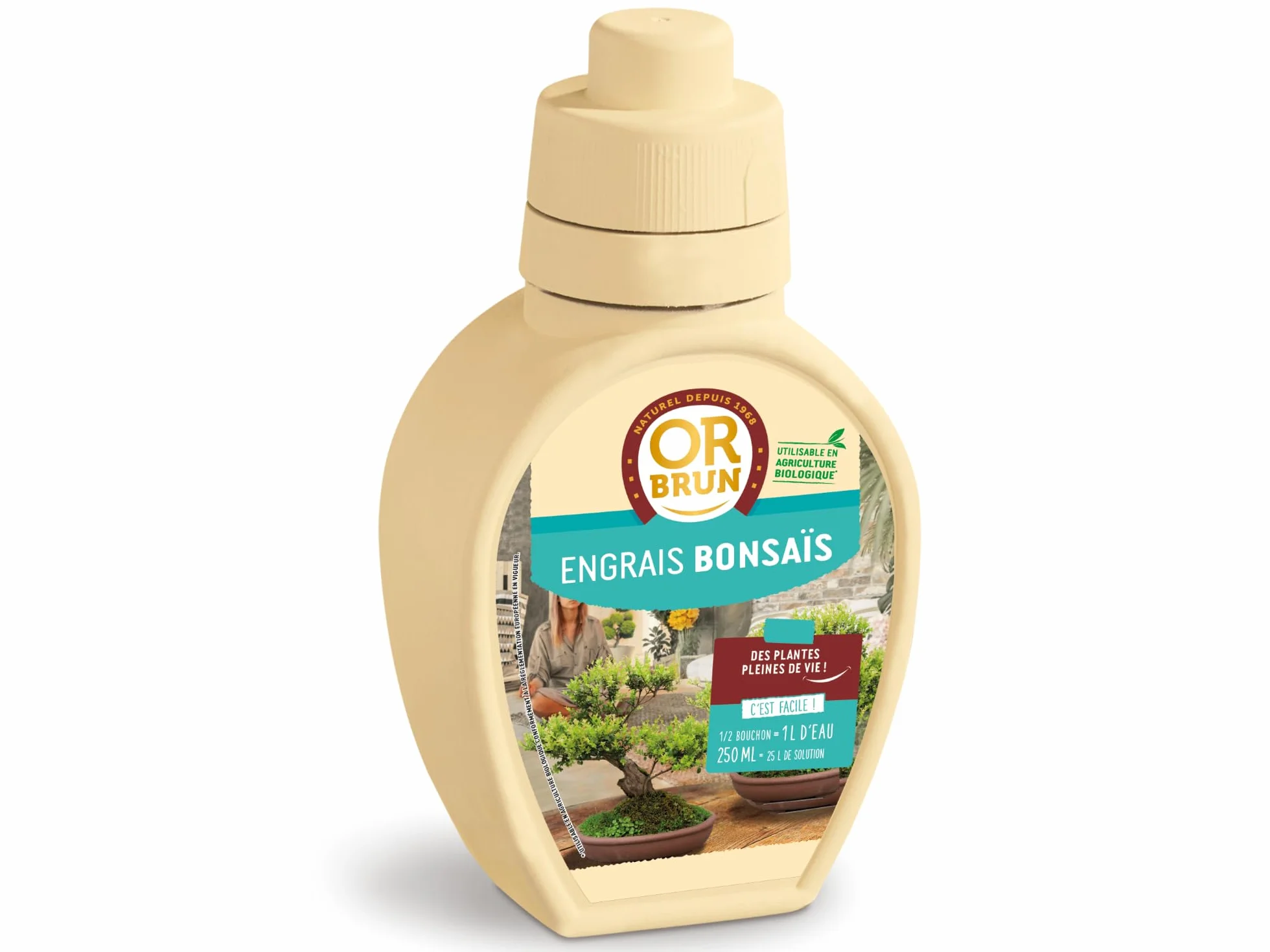 Engrais Bonsaïs 250ml OBRECLBONSAI250 Fabriqué En France Agriculture Biologique