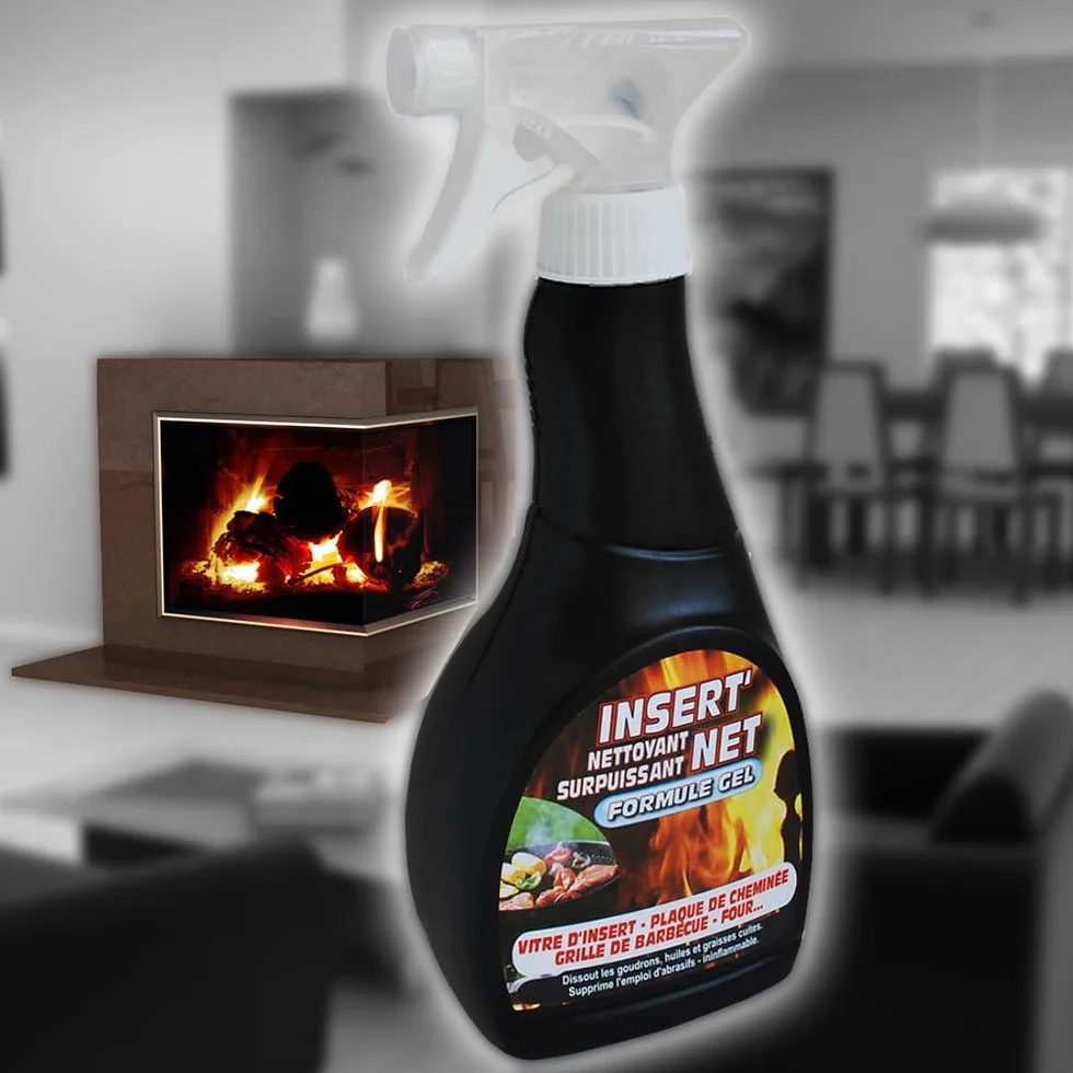 Nettoyant INSERT'NET cheminée barbecue surface difficile 3 x 500 ml