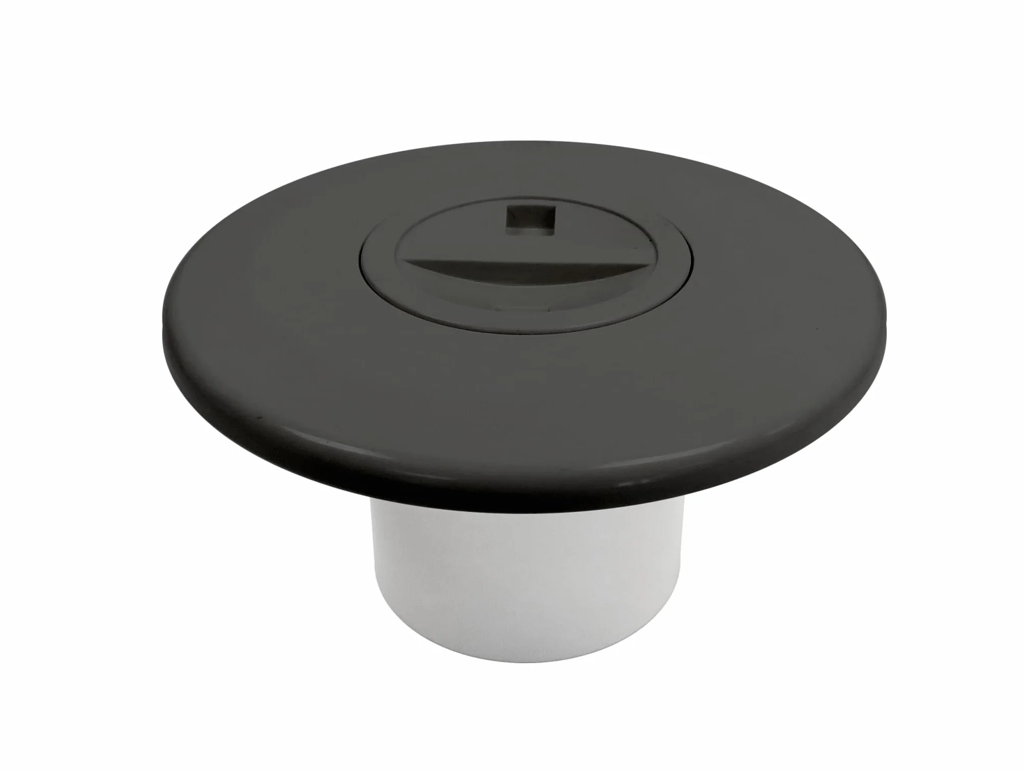Astralpool Prise Balai Piscine Pièce à sceller Joint écrou Norm Coque Béton Gris Anthracite