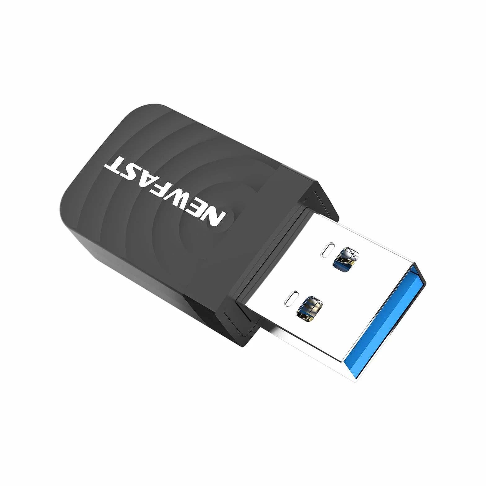 NEWFAST Clé WiFi AC1300 Mbps NF-U323, Nano Adaptateur USB WiFi Double Bande 2.4G/5GHz, MU-MIMO USB 3.0