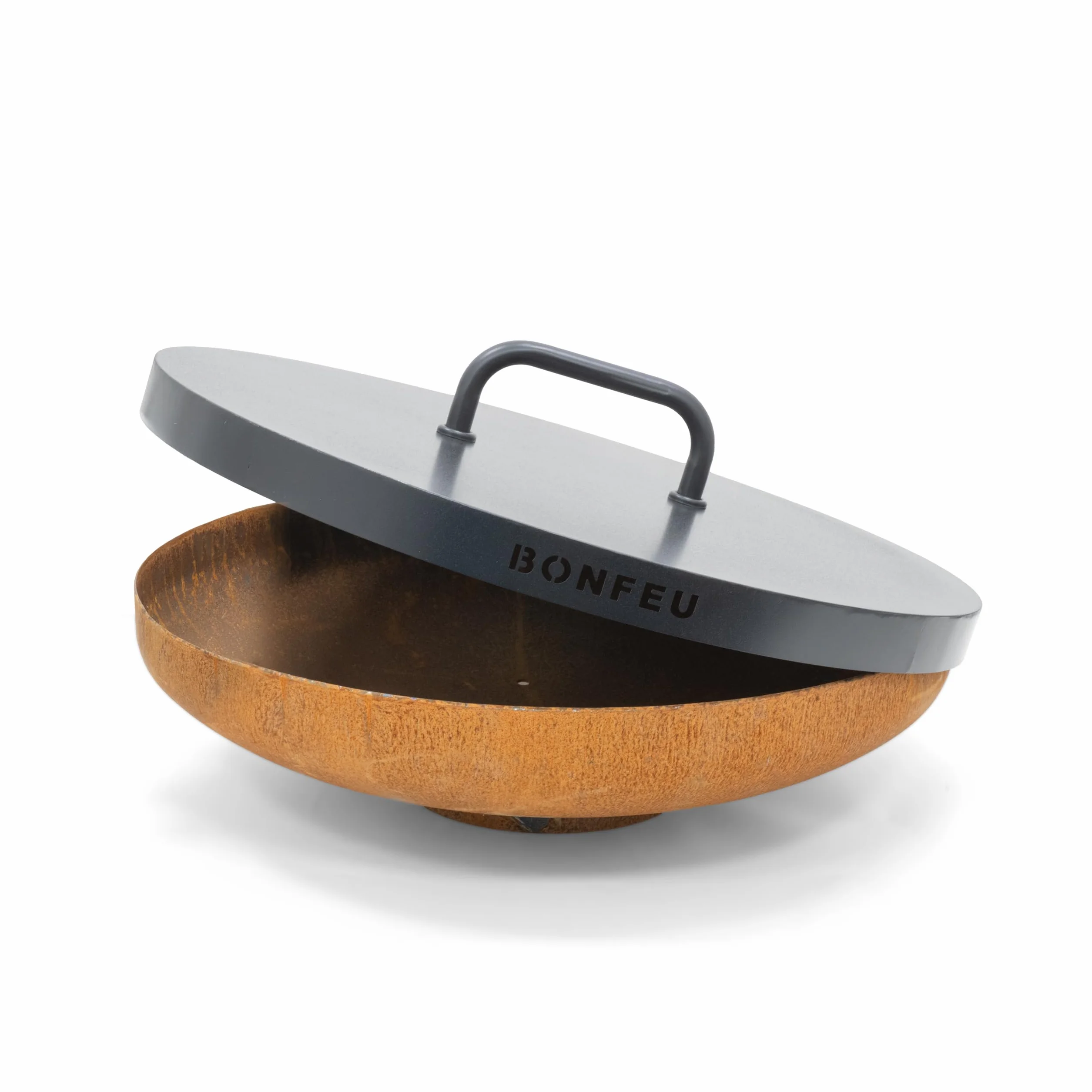BonFeu Couvercle brasero acier noir 100 cm