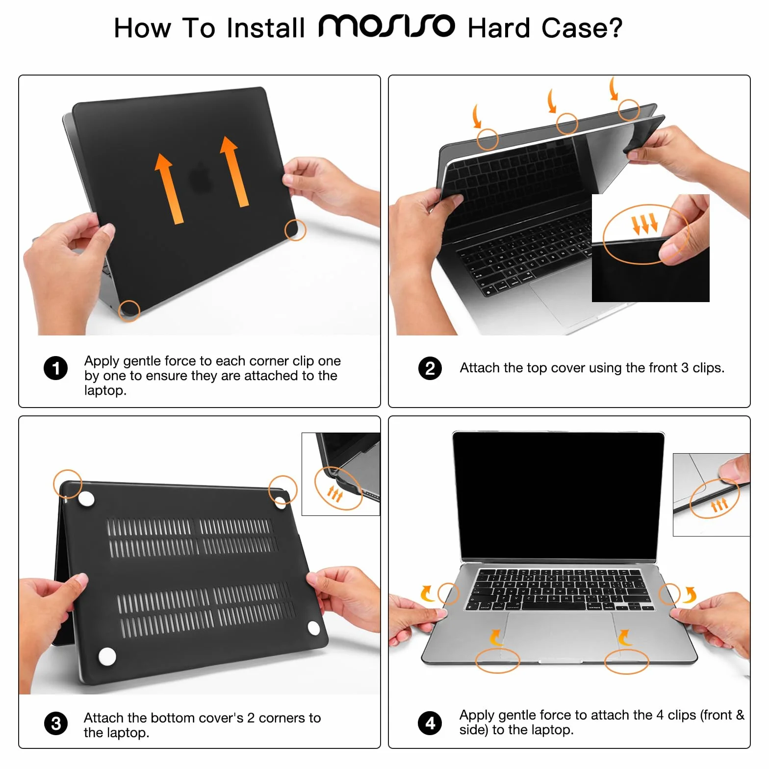 MOSISO Coque Compatible MacBook Air 15 Pouces M5 M4 M3 M2 A3448 A3241 A3114 A2941 Liquid Retina 15,3 Pouces Protection Rigide Cristal Clair