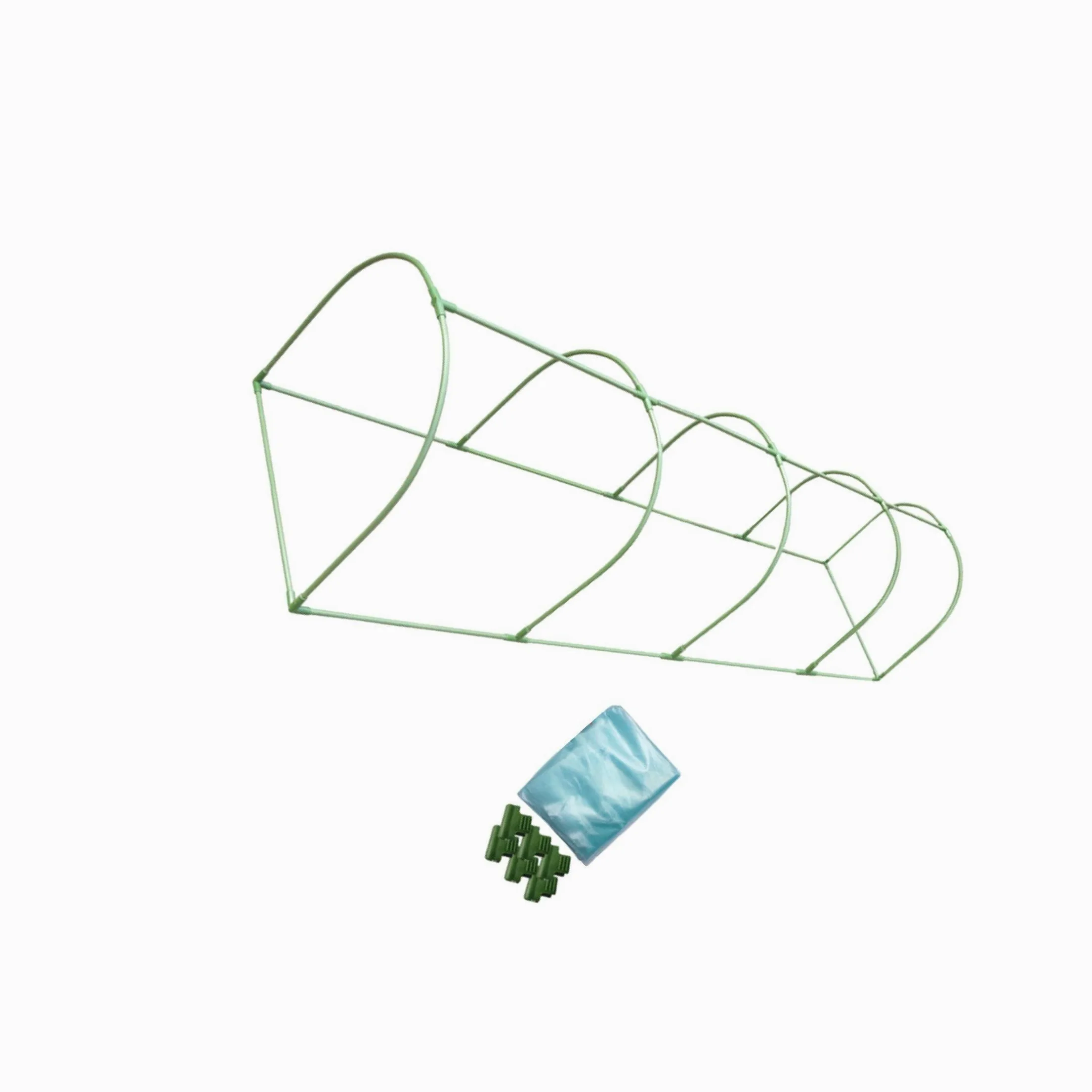 Serre à monter soi-même pour un jardin fonctionnel et élégant. Mini serre d'extérieur fabriquée en tube de fer, portable et dotée d'une housse imperméable.