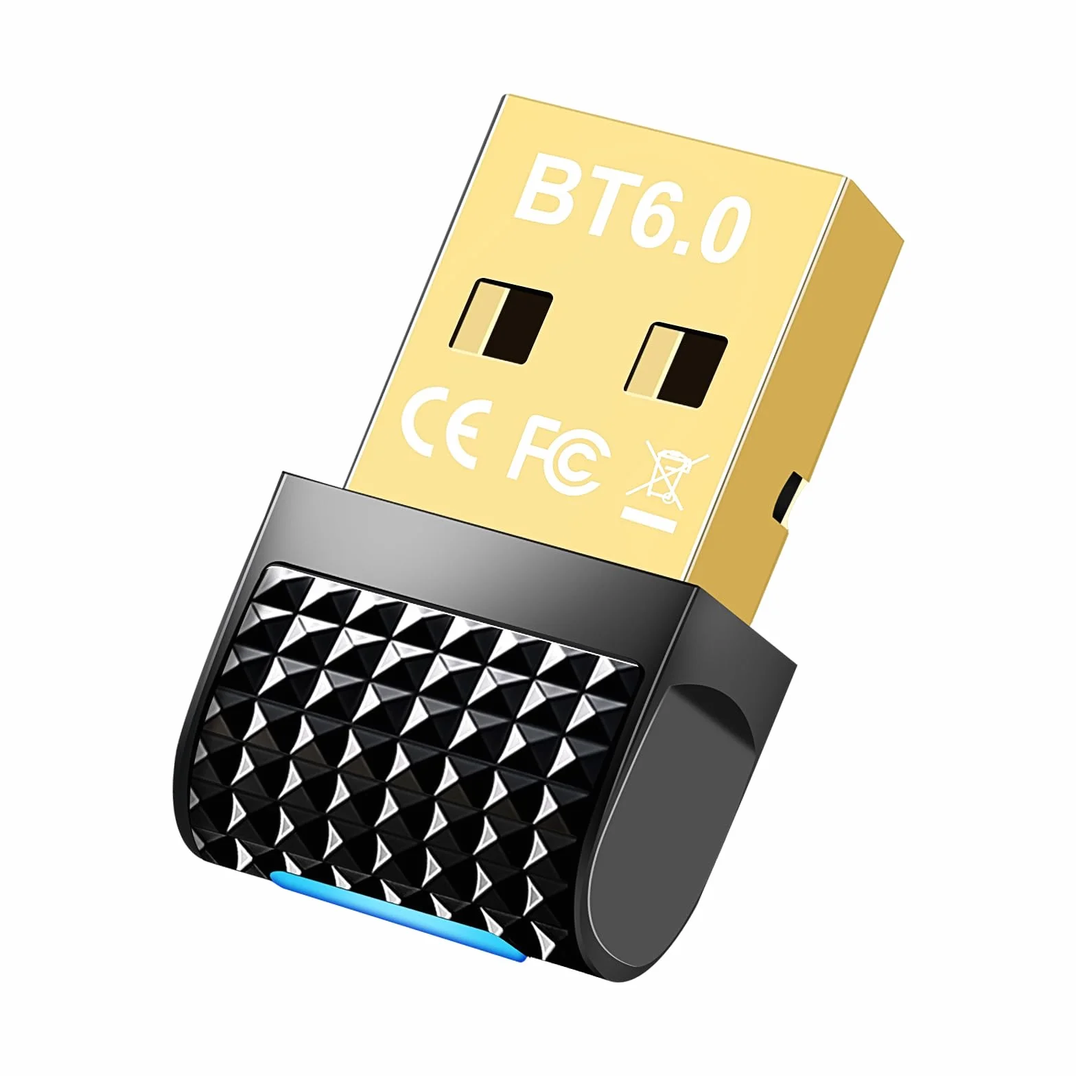 Adaptateur Bluetooth 6.0 USB pour PC Windows 11/10/8.1