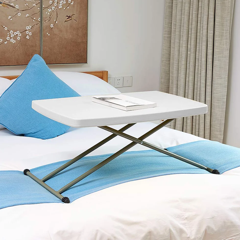 Table Pliante Plastique Hauteur Réglable Intérieur Extérieur