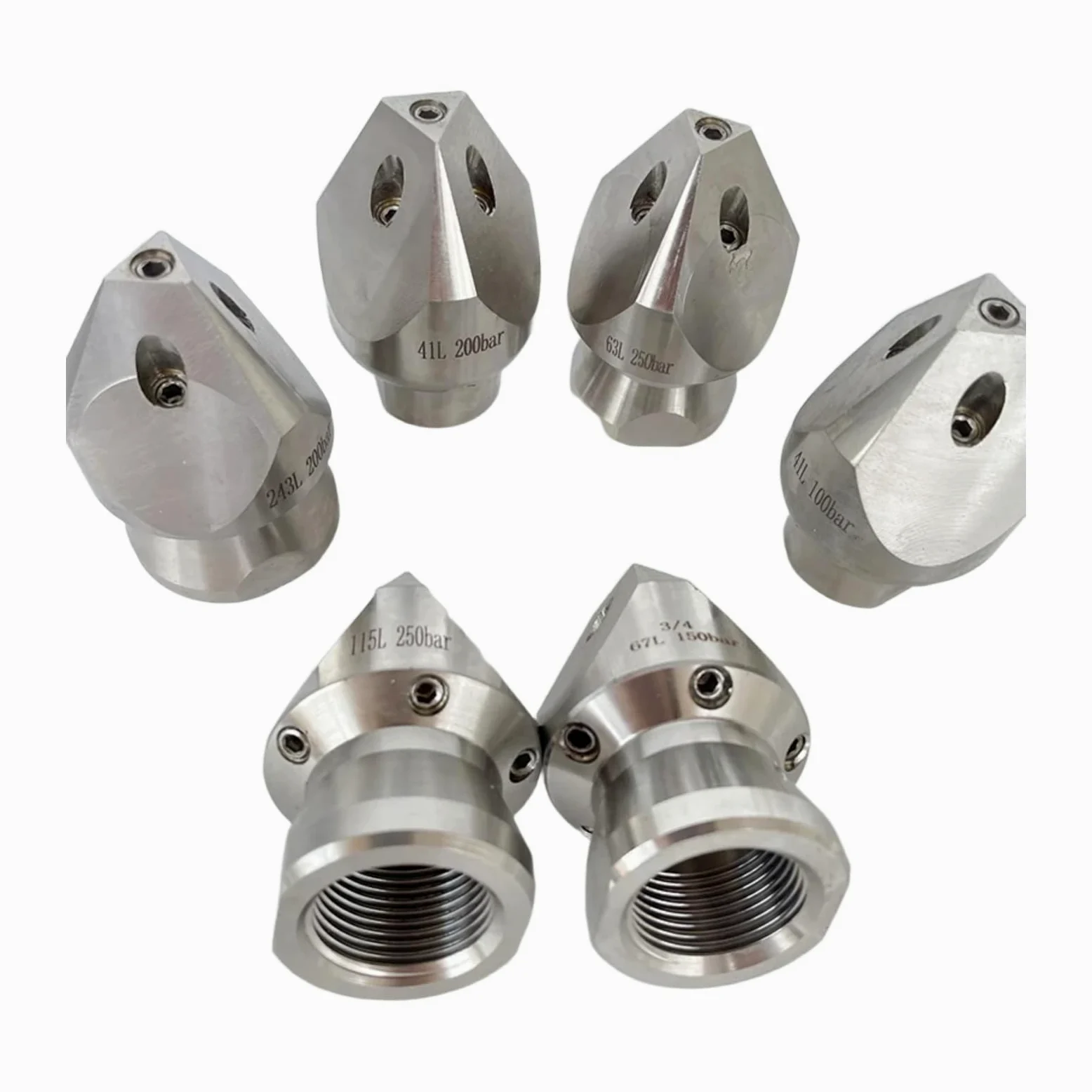 1/4 2 M22 M36 BSPT Buse haute pression | M36 minimum 40L