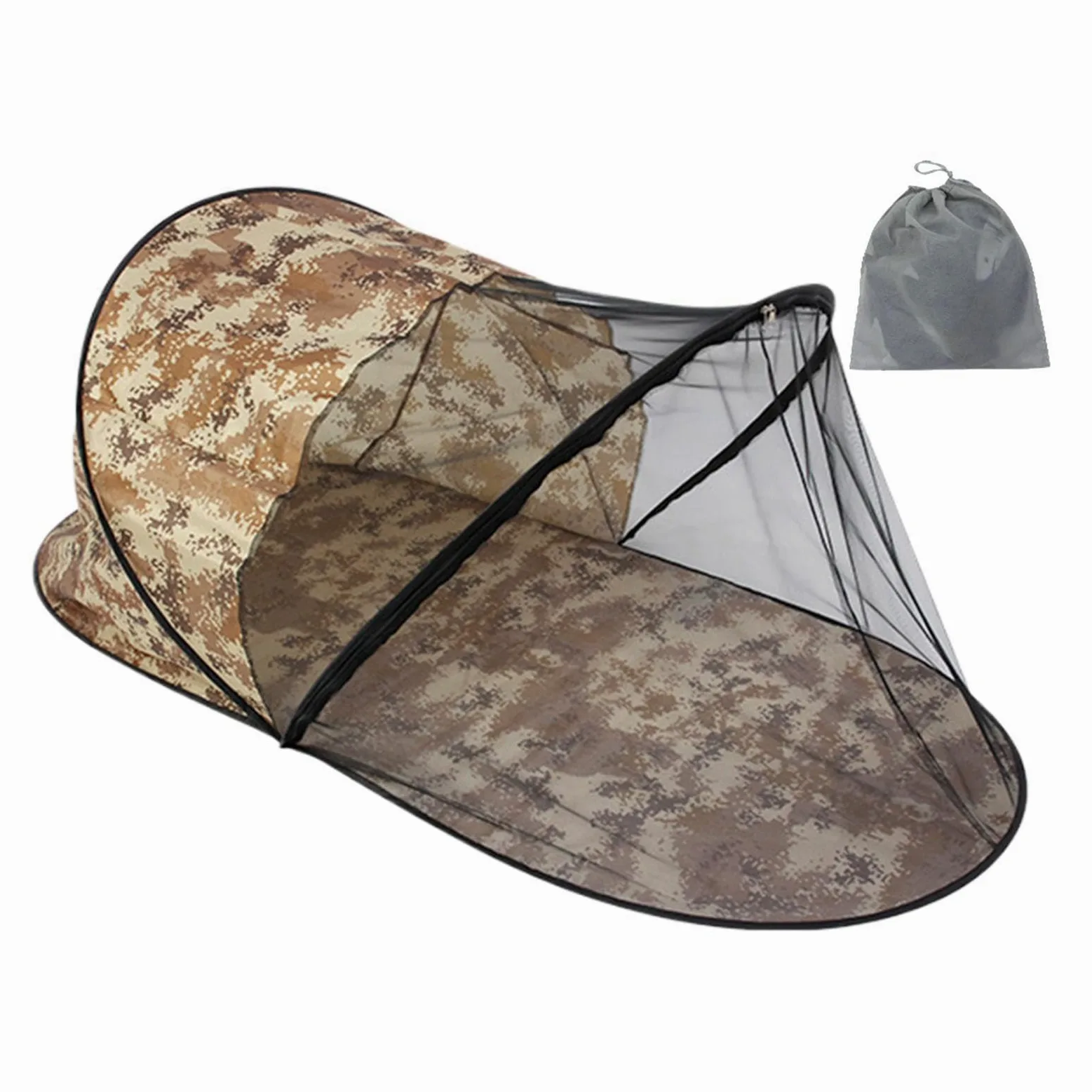 Filet de patio Tente Pliante Rapide Respirante et Portable | Filet de Patio Anti-Moustiques pour Extérieur Jardin Cour Arrière-Cour Maison Terrain Lit Déplacement