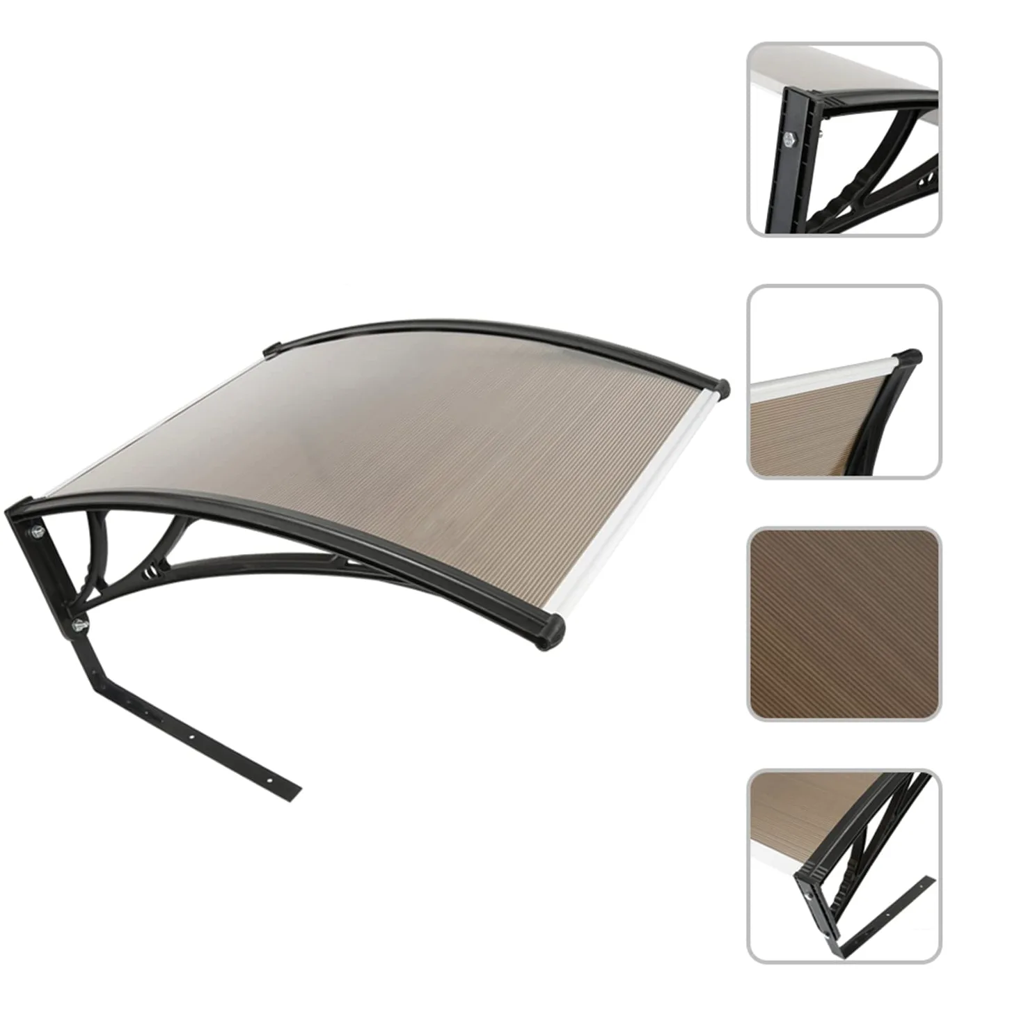 Garage pour Robot Tondeuse, Toit Carport pour Tondeuses- Robot Tondeuse,Robot de tondeuse Garage 100 * 78 * 50cm Automower Carport Roof POUR robot tondeuse à gazon (100 * 78 * 50cm-marron)