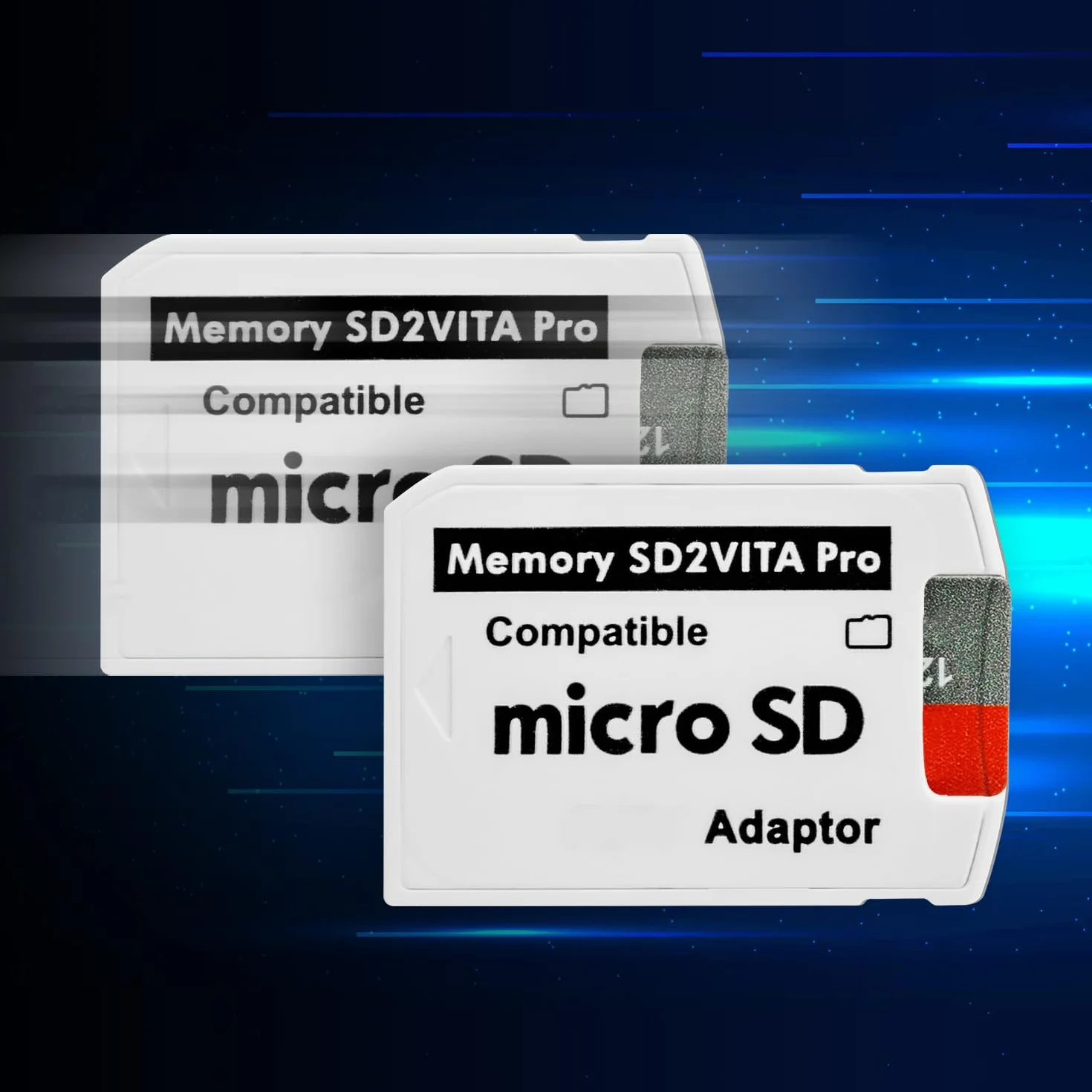 SD2Vita 5.0 Adaptateur Carte Mémoire PSVSD Micro SD pour PS Vita 1000 2000