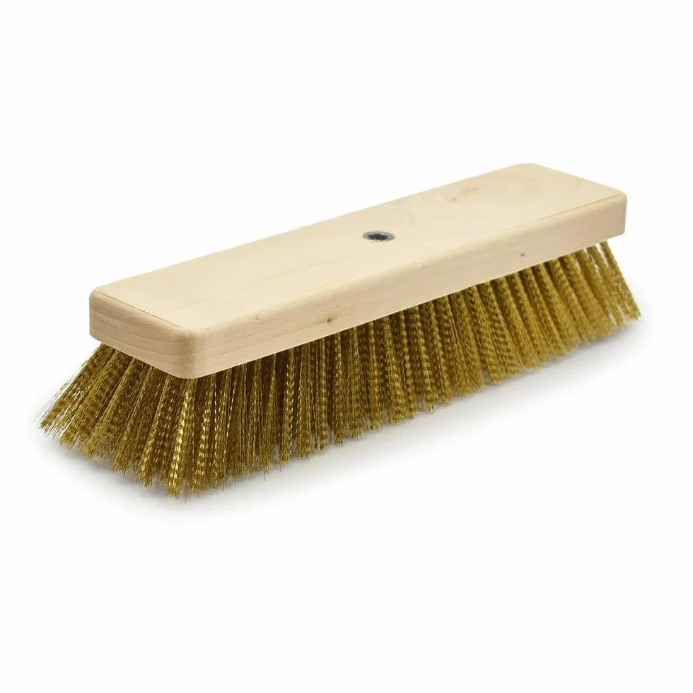 Brosse à pizzeria Gi.Metal 27 x 6,5 cm pièce de rechange en laiton