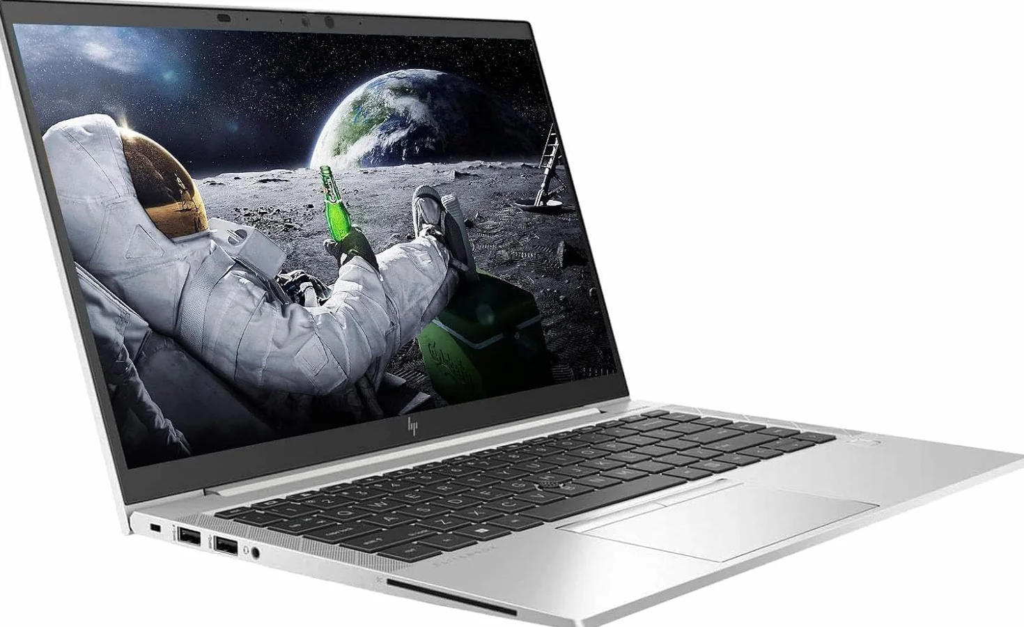 HP EliteBook 845 G8 Ordinateur Portable Professionnel 14'' FHD AMD Ryzen 5 Pro 5650U 16 Go RAM SSD 512 Go Windows 11 Pro Reconditionné