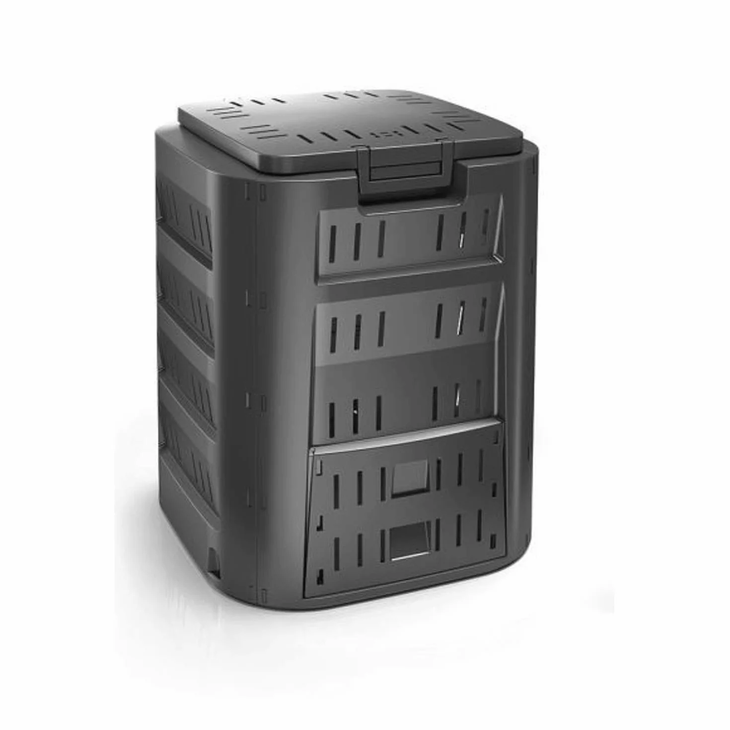PROSPERPLAST Composteur Compogreen 220L noir 75,3x61x61 cm