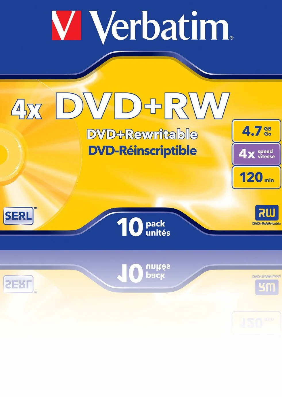 Verbatim DataLifePlus DVD+RW 4.7 GB 10 sztuk