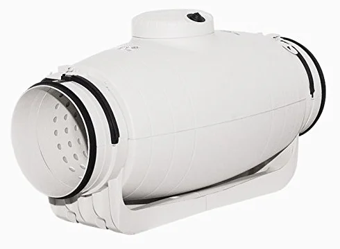 Soler & Palau TD-350-125 aspirateur conduit ventilation silencieux semi-radial isolé acoustiquement