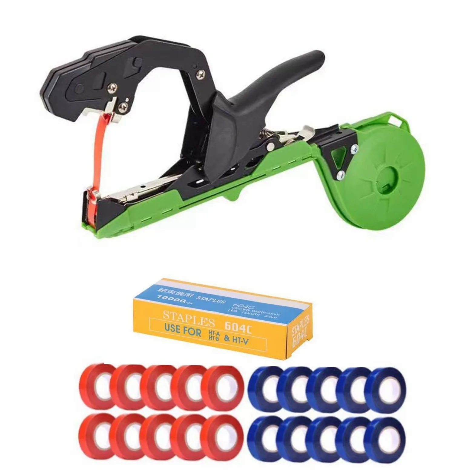 Ruban d'Attache Plantes Léger Machine à Attacher pour Tomate Concombre Raisin et Plantes de Vigne