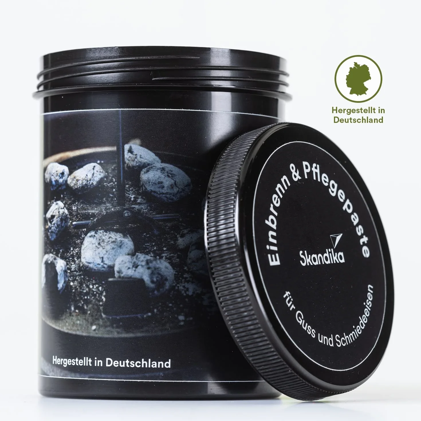 Skandika Dutch Oven pâte de culottage et d'entretien 250 ml pour cocotte en fonte