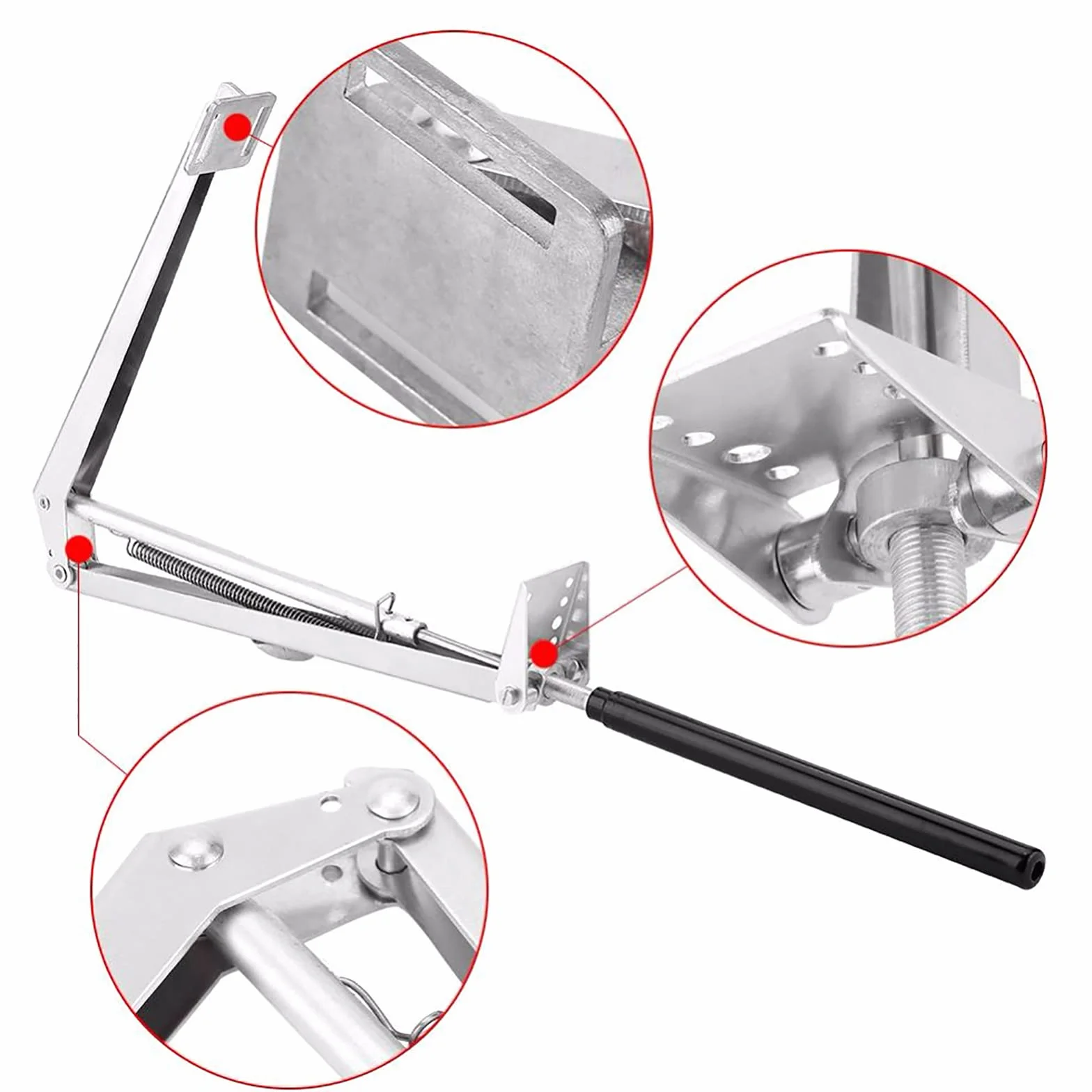 Ouvre-fenêtre Automatique Solaire pour Serre - Force de Levage Max 7kg
