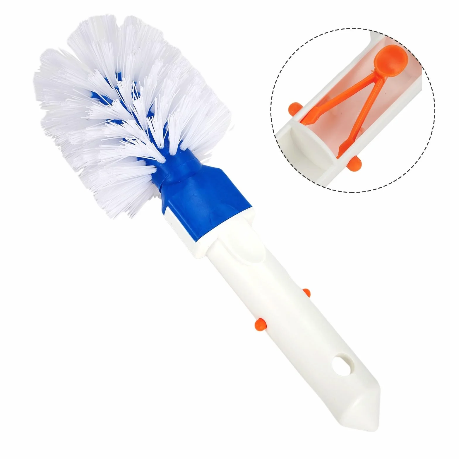Brosse d'angle de Piscine à Poils rigides, Outil de Nettoyage, Manche télescopique en Plastique Dur