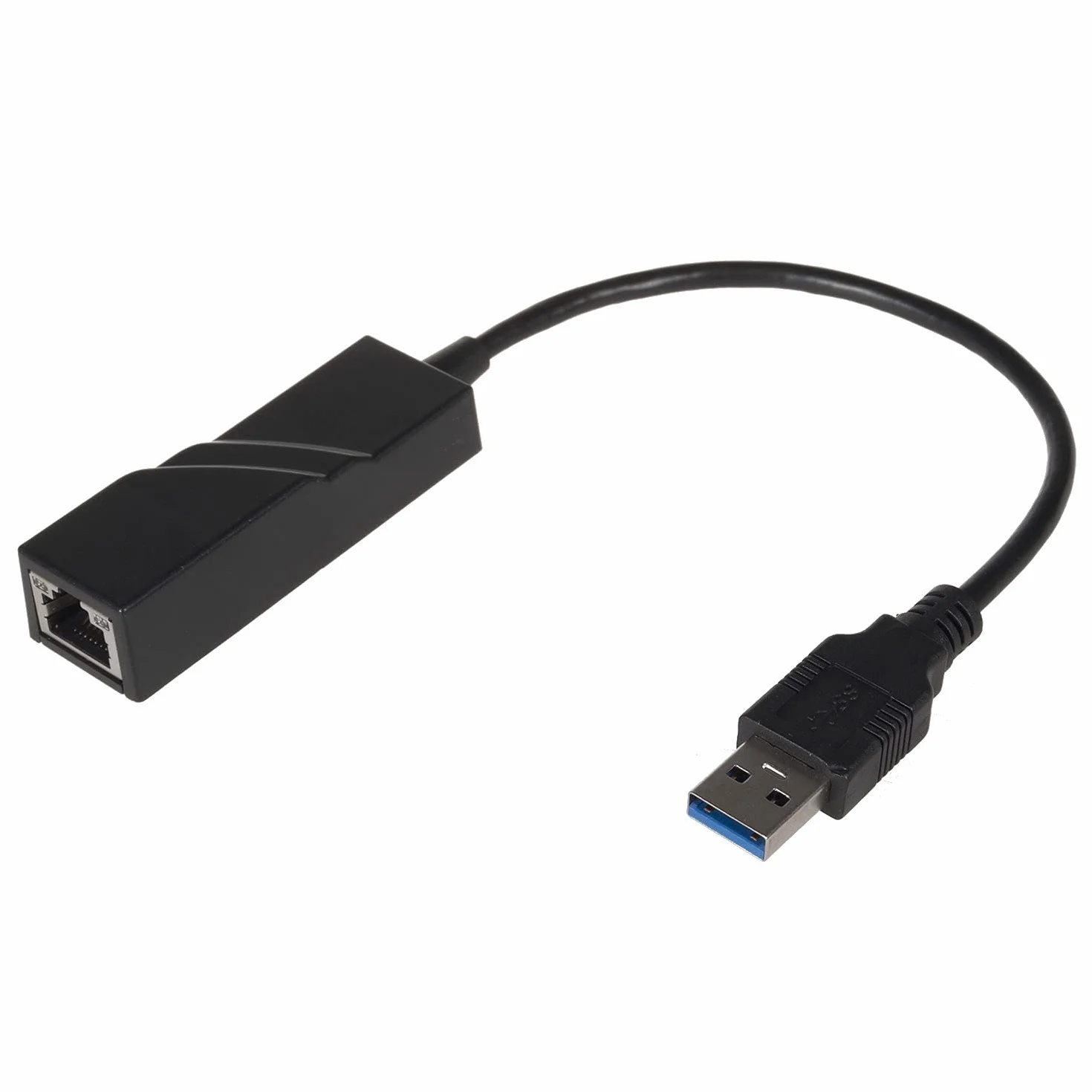 Adaptateur USB 3.0 LAN RJ45 Ethernet 10/100/1000 Mbit Noir