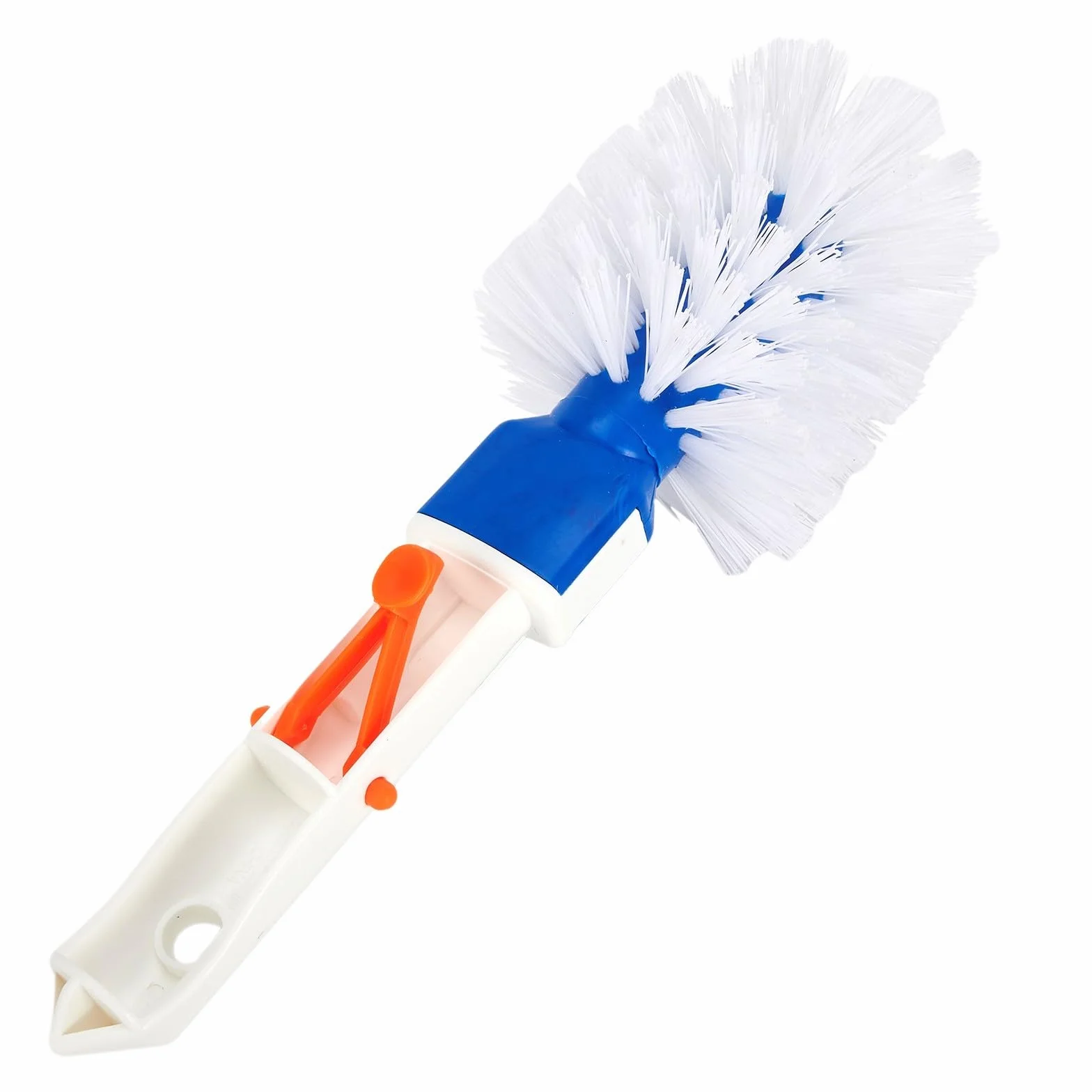 Brosse d'angle de Piscine à Poils rigides, Outil de Nettoyage, Manche télescopique en Plastique Dur