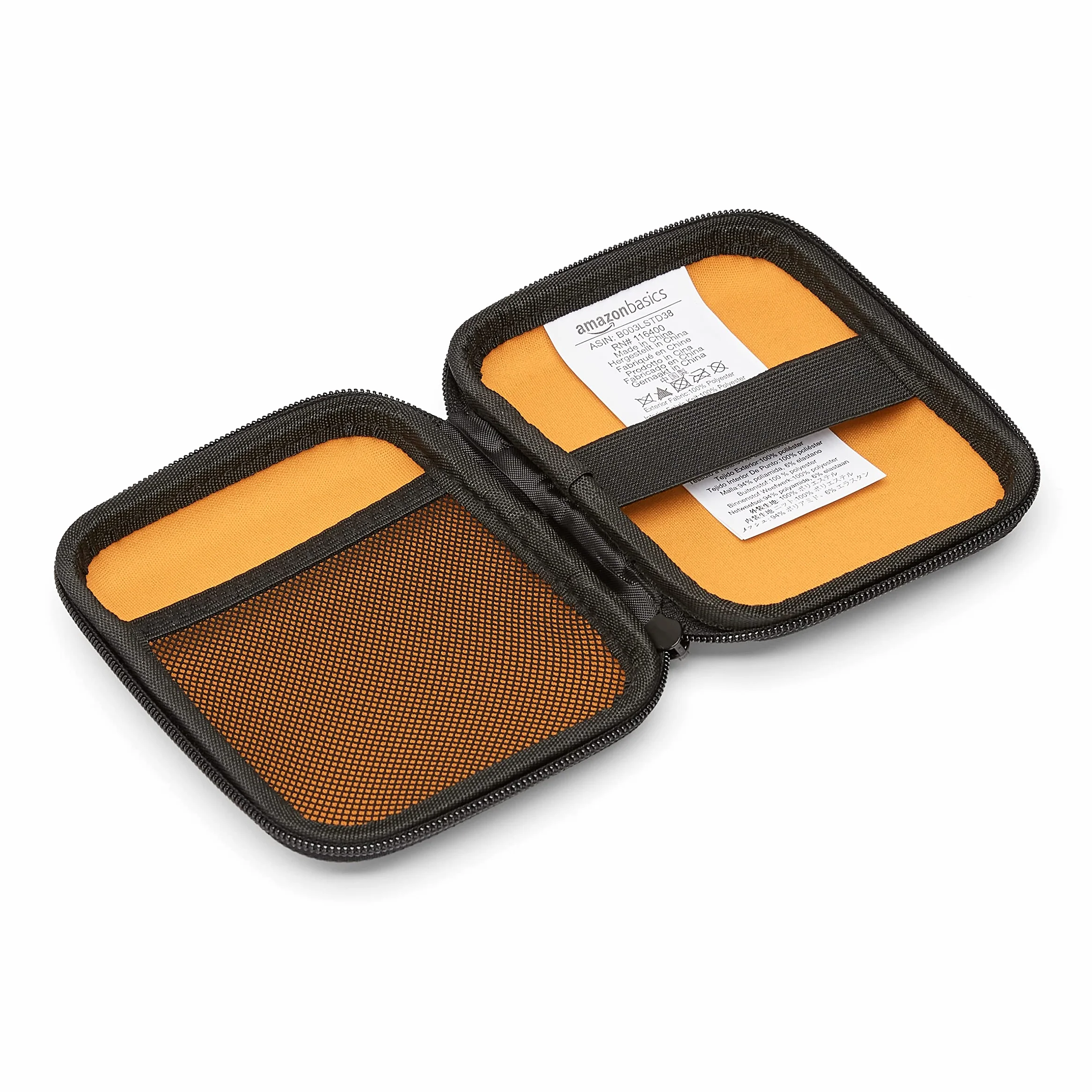 Amazon Basics Étui pour disque dur portable My Passport Essentiel, Noir