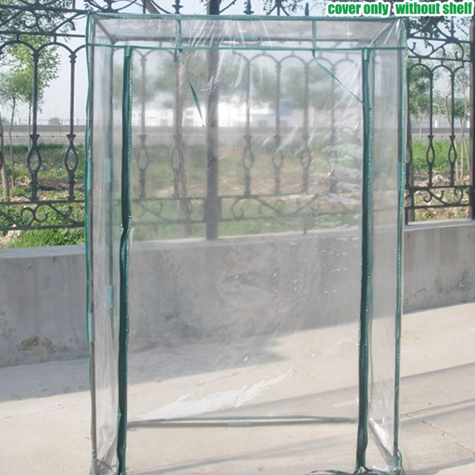 Housse de Serre 100x50x150cm PVC Transparent Couverture pour Serre