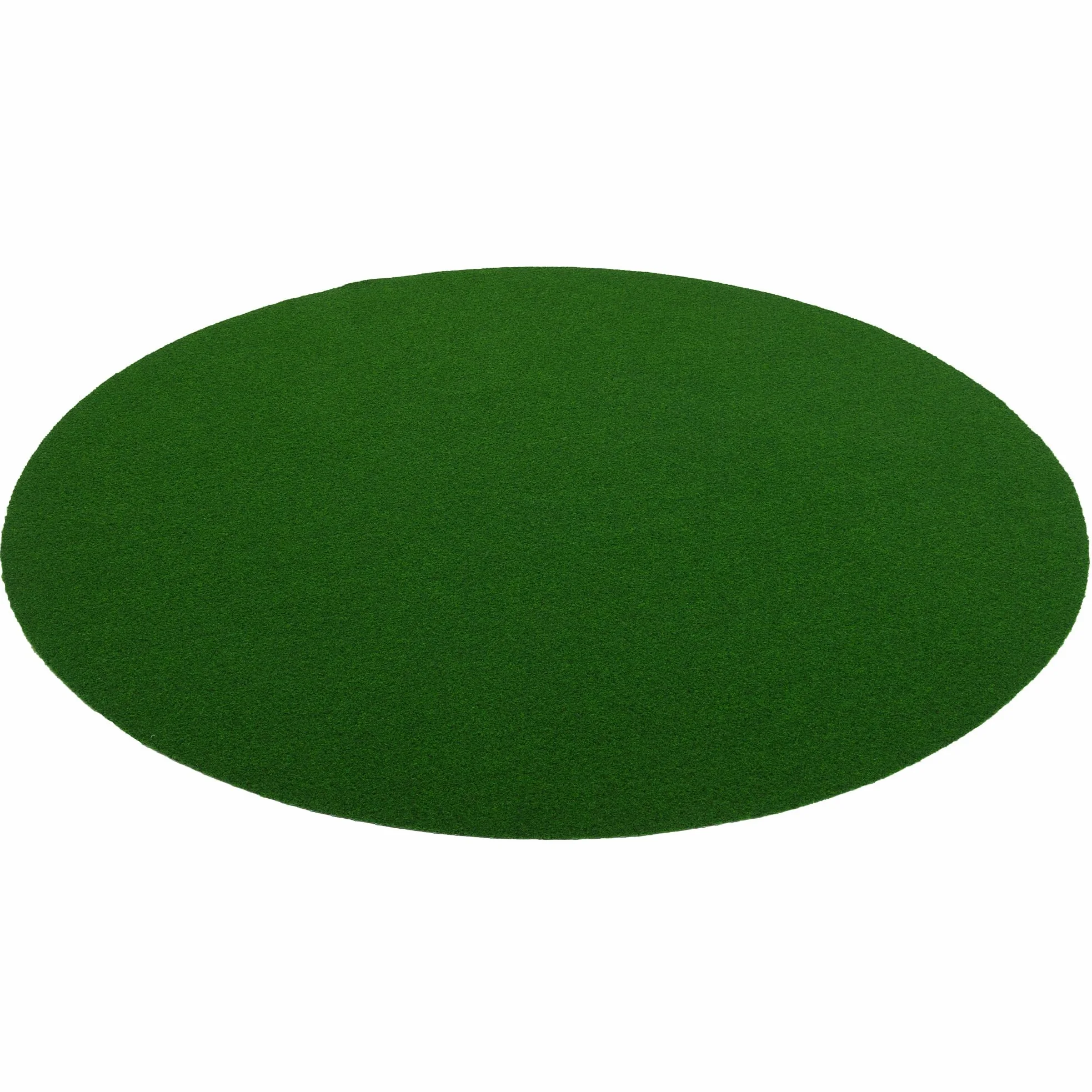 Snapstyle Kingston - Tapis Type Gazon Artificiel Rond – pour Jardin, Terrasse, Balcon - Vert