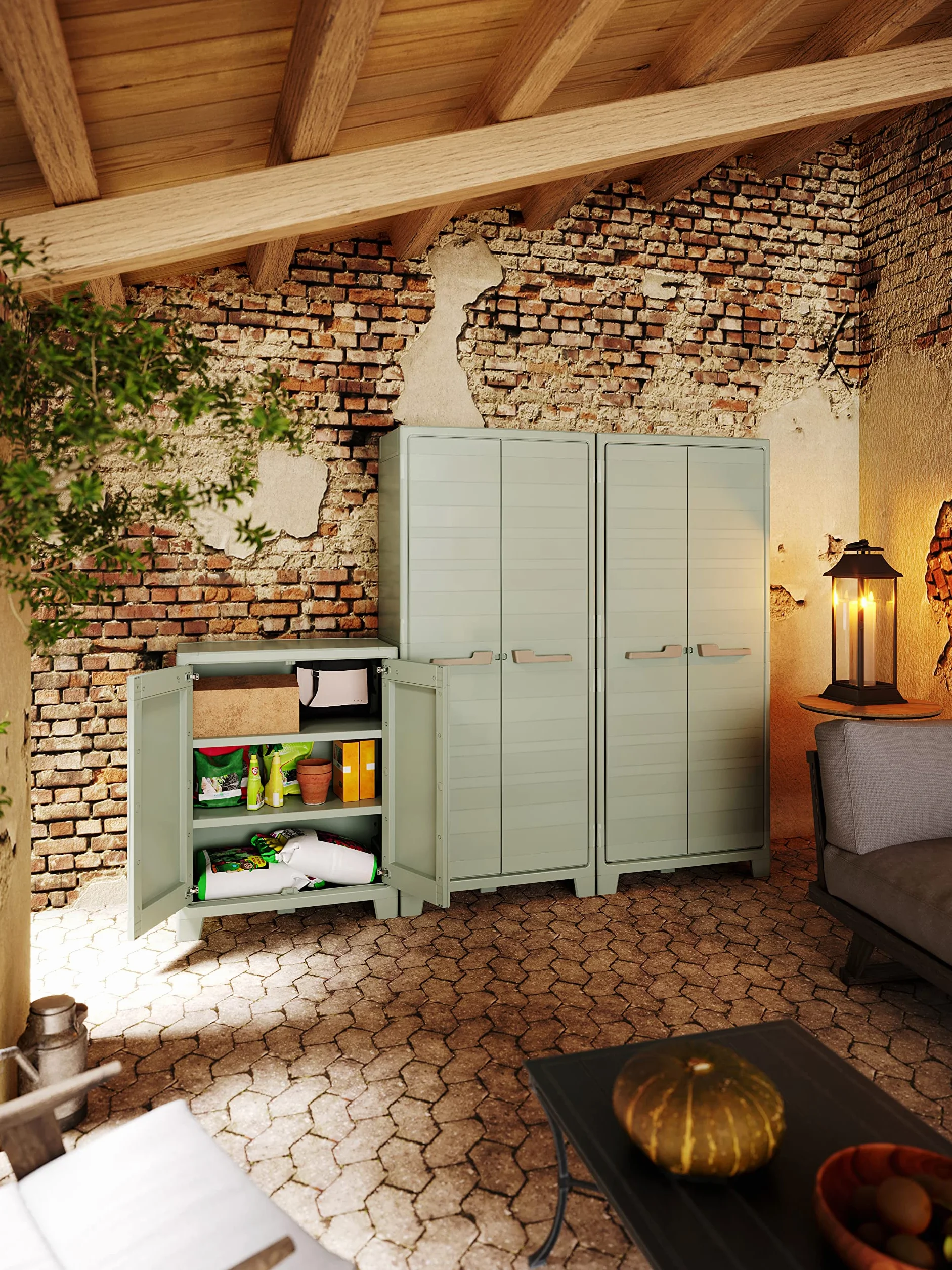 Keter Planet Outdoor Armoire Basse