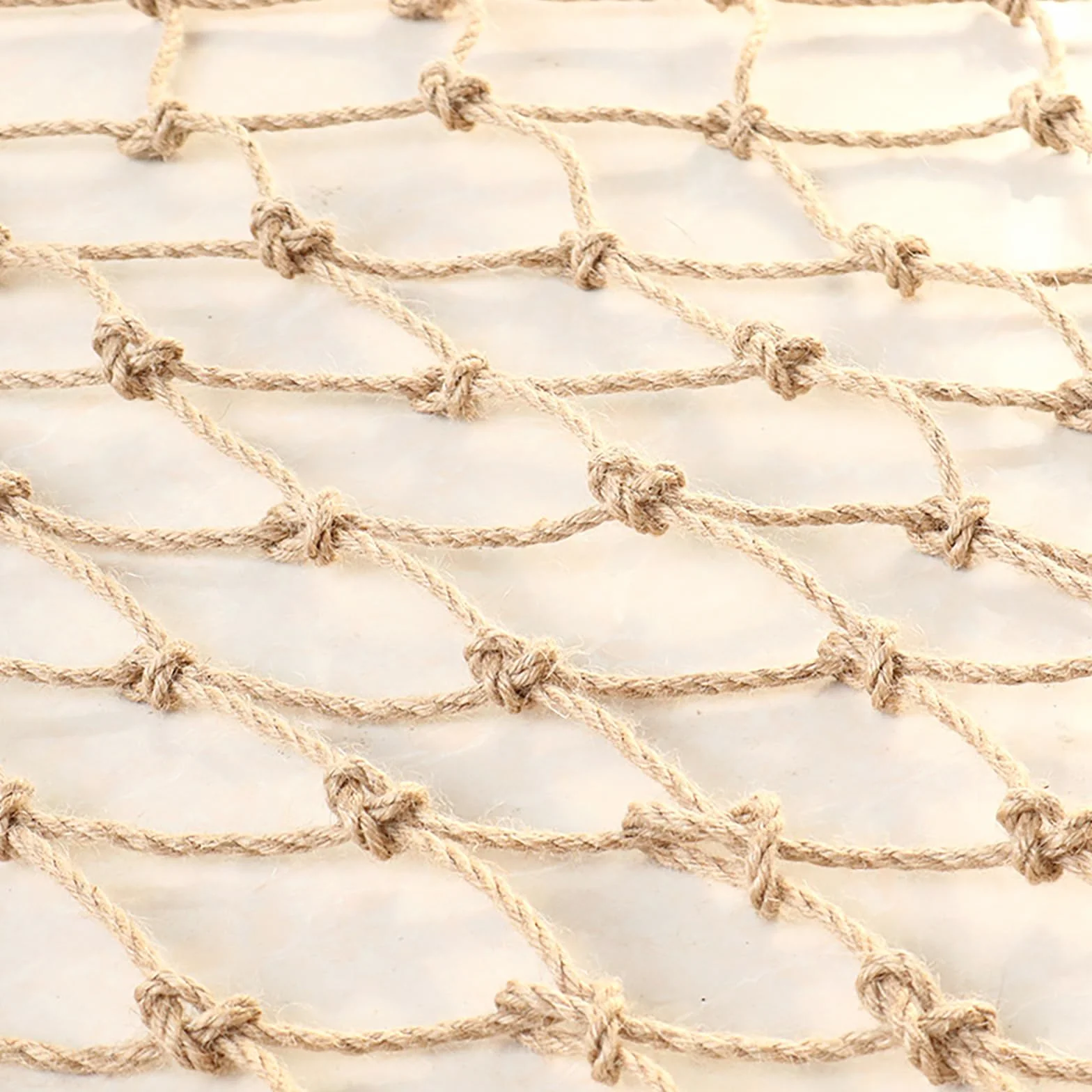 Filet de Support pour Plantes 2m x 5m en Toile de Jute Naturelle Biodégradable pour Pois, Haricots et Tomates