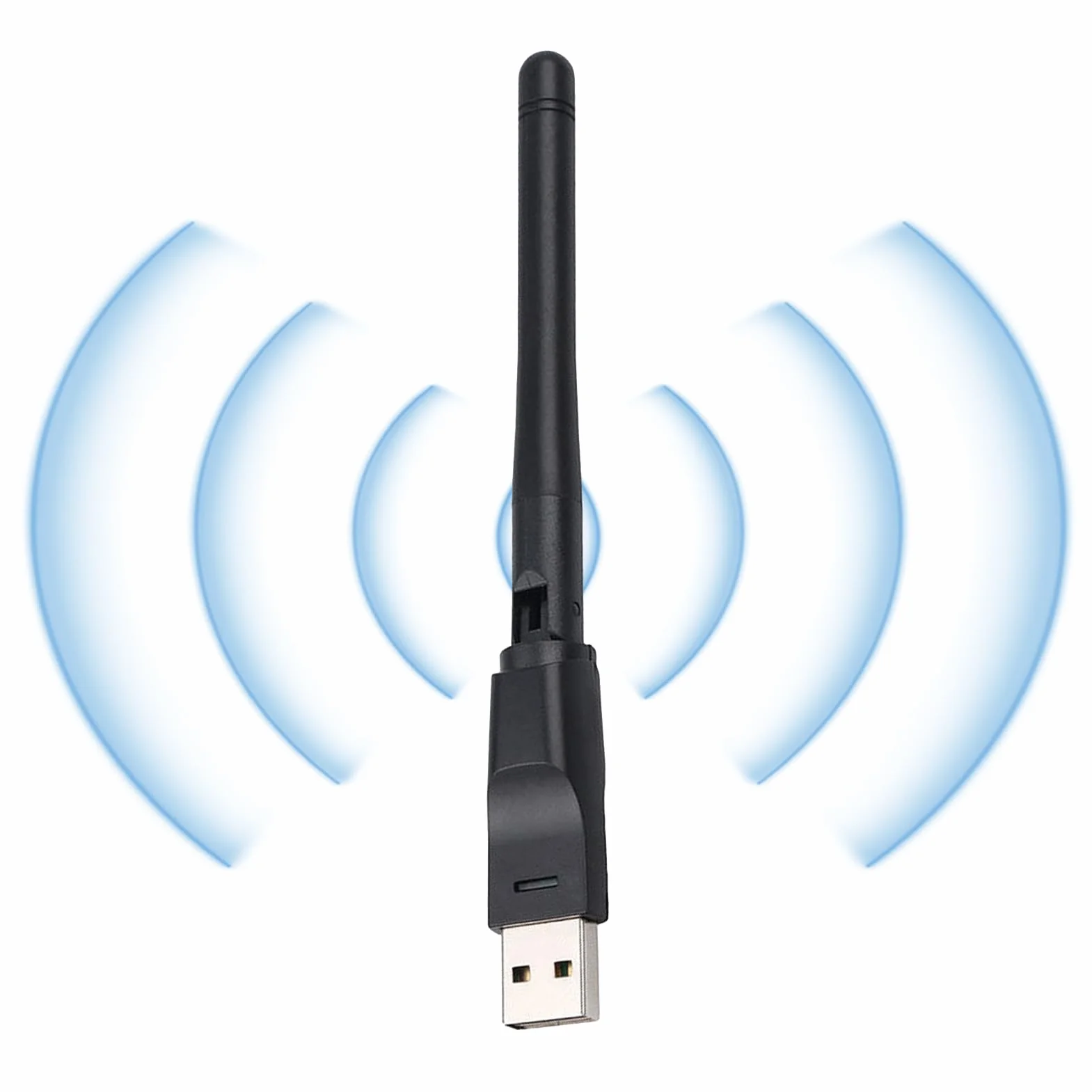 Adaptateur WiFi MT7601 carte réseau sans fil 2dB antenne externe récepteur signal
