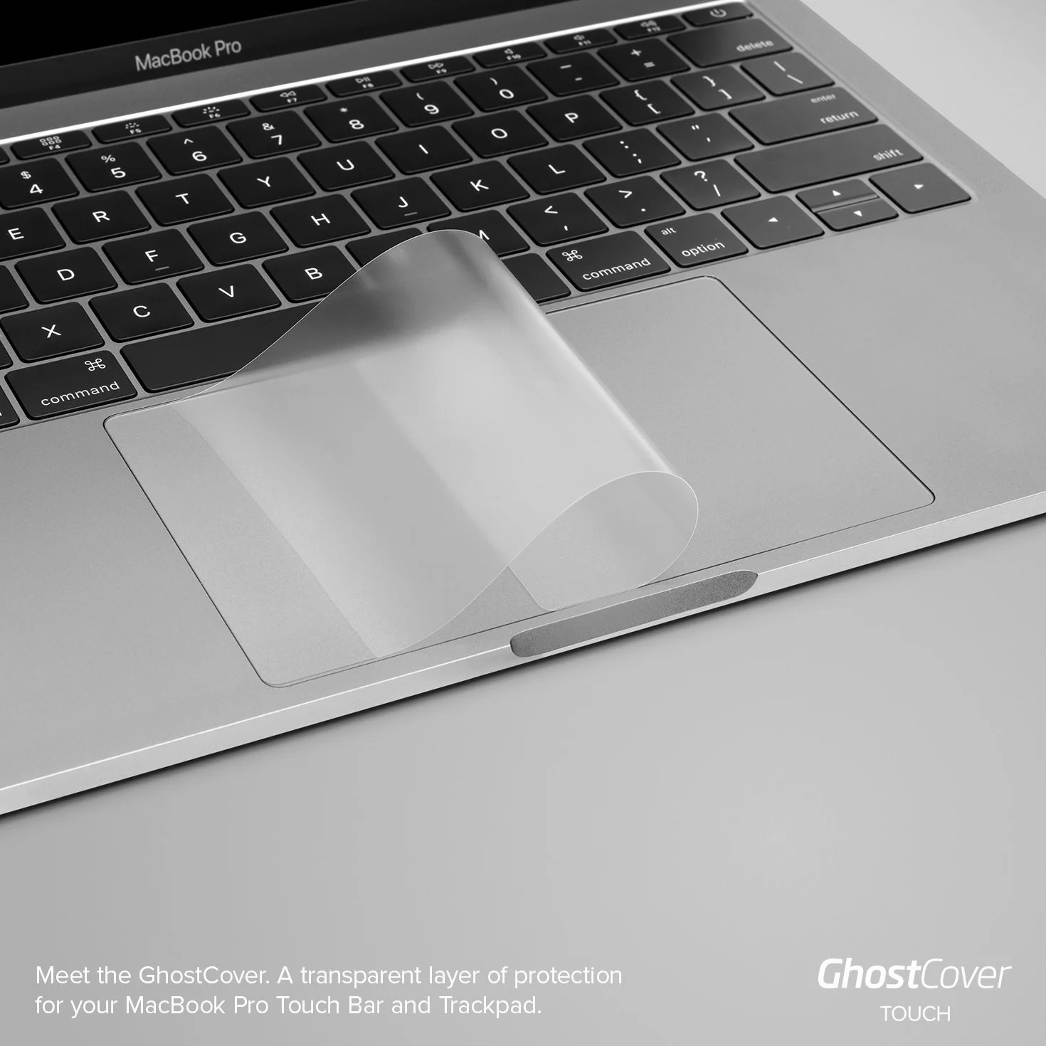 GhostCover Touch Protecteurs de Trackpad Premium Compatible MacBook Air 13" 2025 2024 2022 M4/M3/M2 Lot de 2 Transparent Mat