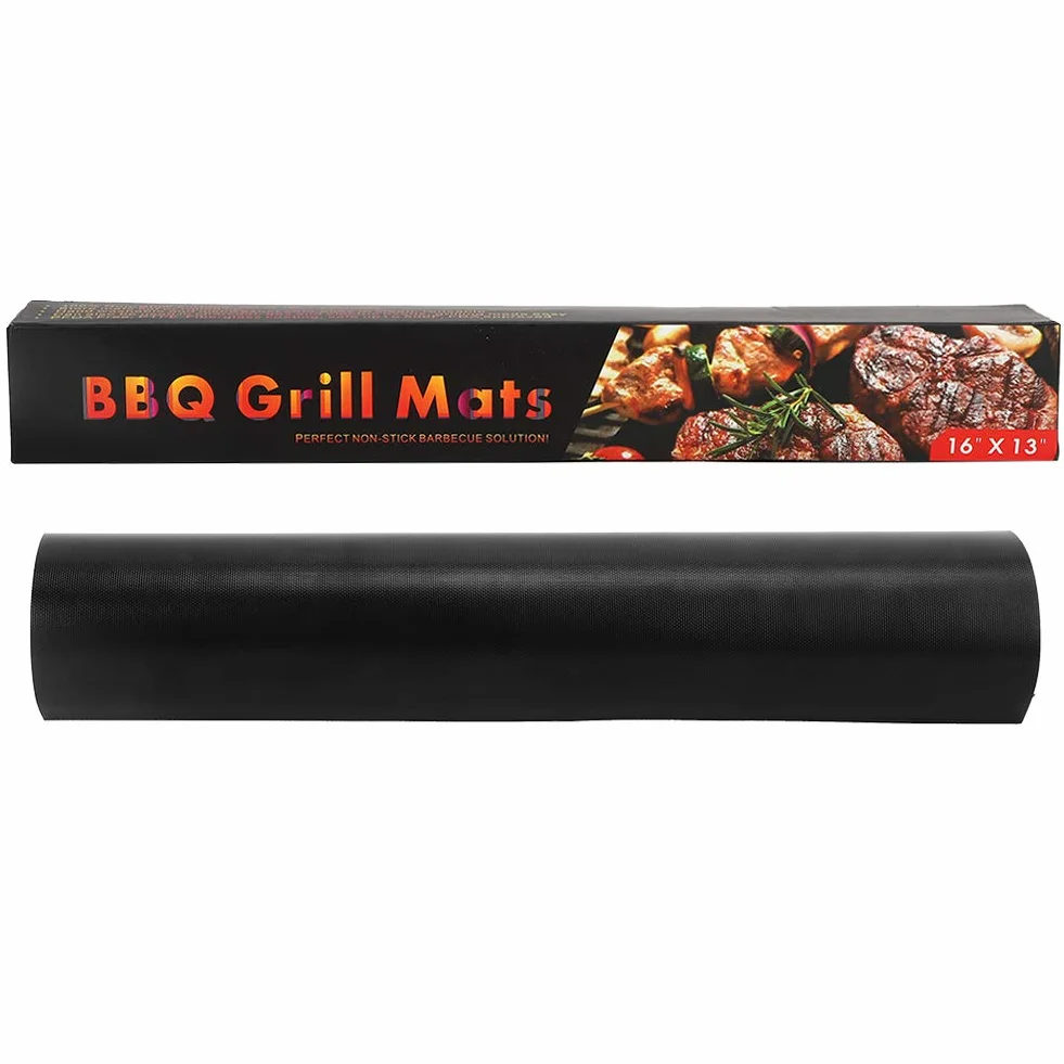 BBQ Grill Mat 5Pcs Barbecue Mat Grill Toppers
