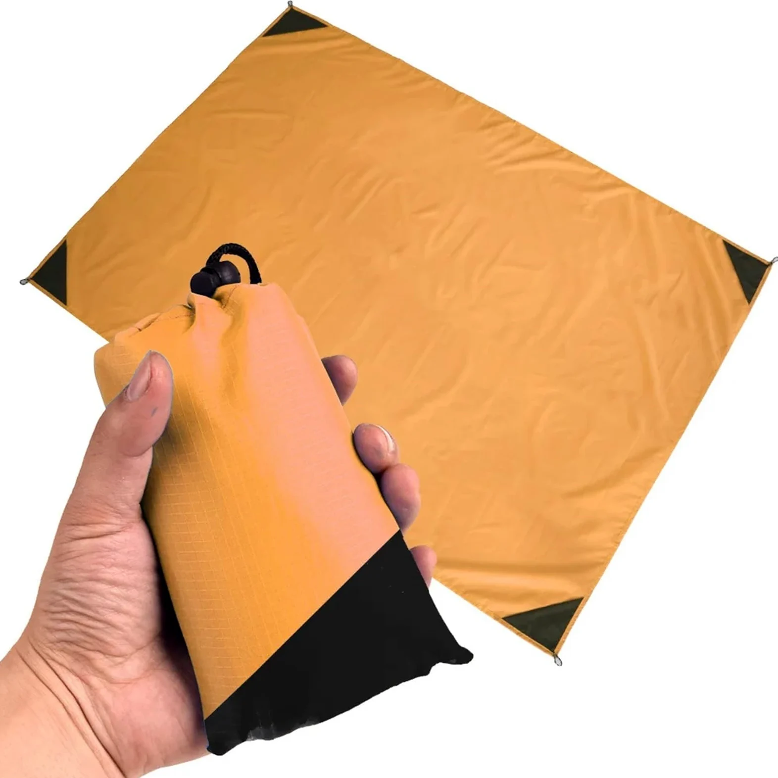 Tapis de camping imperméable, couverture de pique-nique pliable pour plage, pelouse et activités de camping – Durable, léger, facile à transporter – Idéal pour la famille et les amis