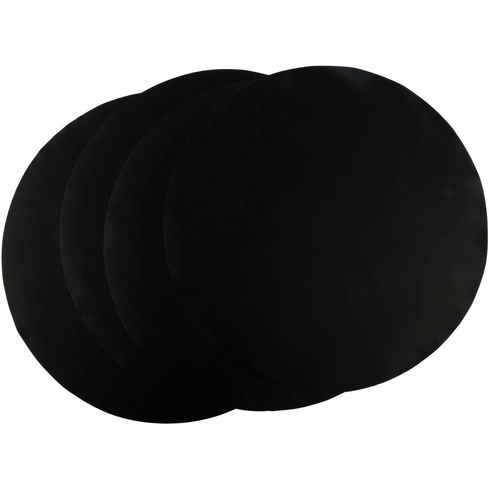 SPORTARC Lot de 4 tapis de cuisson ronds anti-adhésifs pour barbecue 40 cm