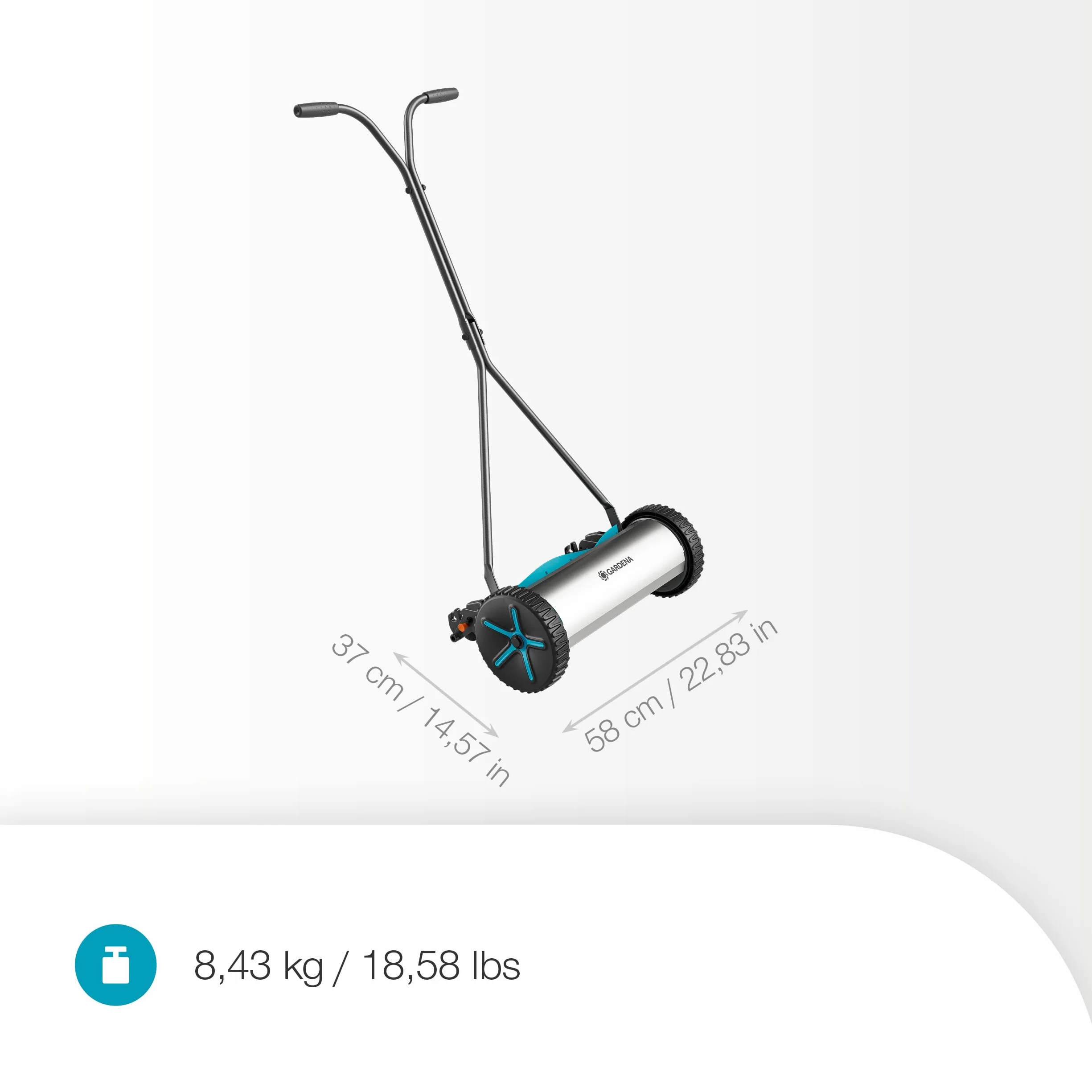 Gardena Tondeuse hélicoïdale Comfort 400 40 cm sans fil 11760-20