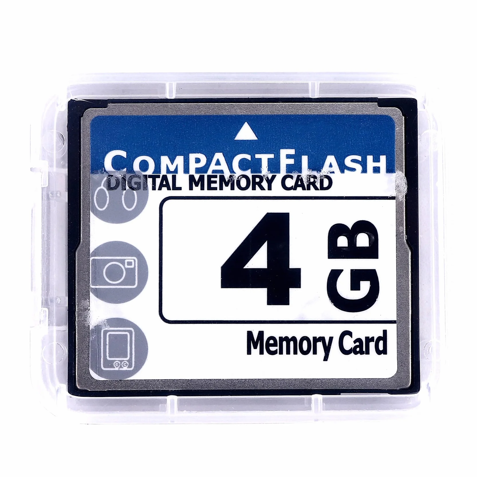 Carte mémoire flash 4 Go Bleu blanc