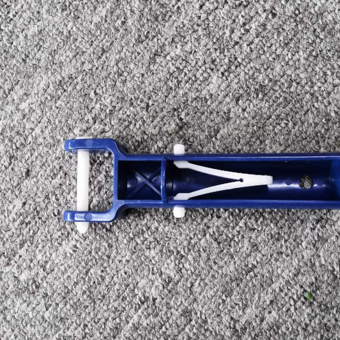 Poignée de tête d'aspirateur de Piscine Bleue 4 pièces avec Clip en V, Accessoire Remplacement