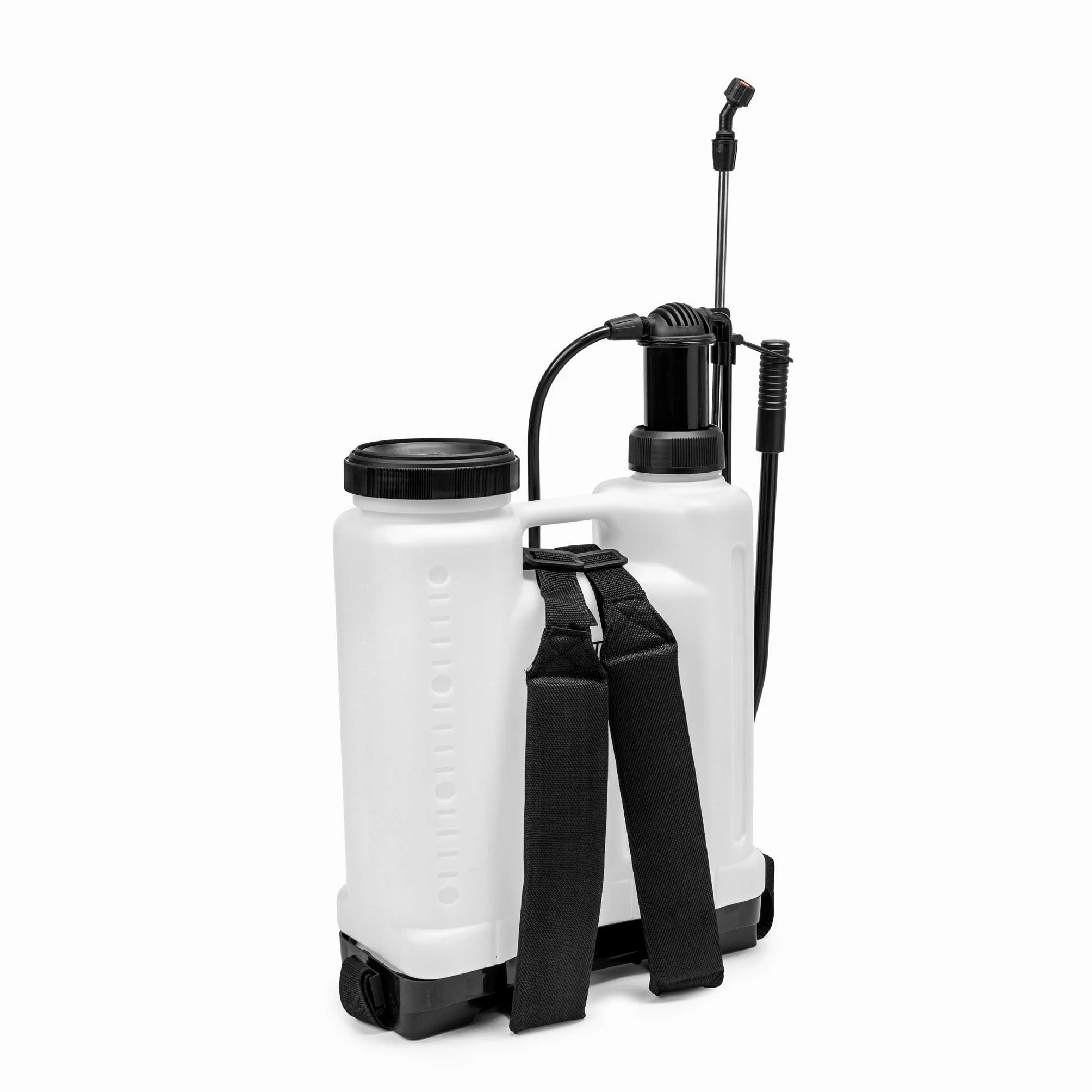 Pulvérisateur à pression 20L - Pulvérisateur à dos avec pression 4 bars, 4 buses de pulvérisation, lance télescopique de 100 cm, tuyau de 145 cm - Pulvérisateur de jardin pour protection des