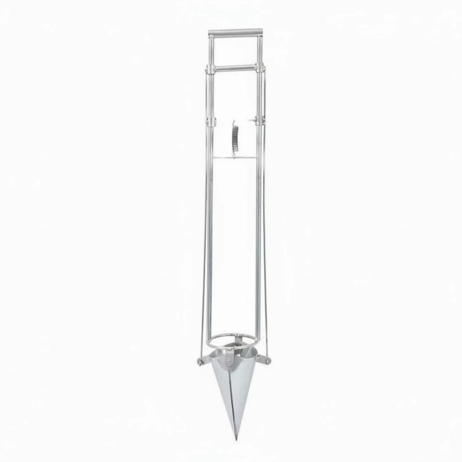 Handheld Seedling Planter Planteur de Transplantation Outil Manuel de Repiquage Replanteur à Main Planteur Longue Poignée Acier pour Améliorer Le, Standard