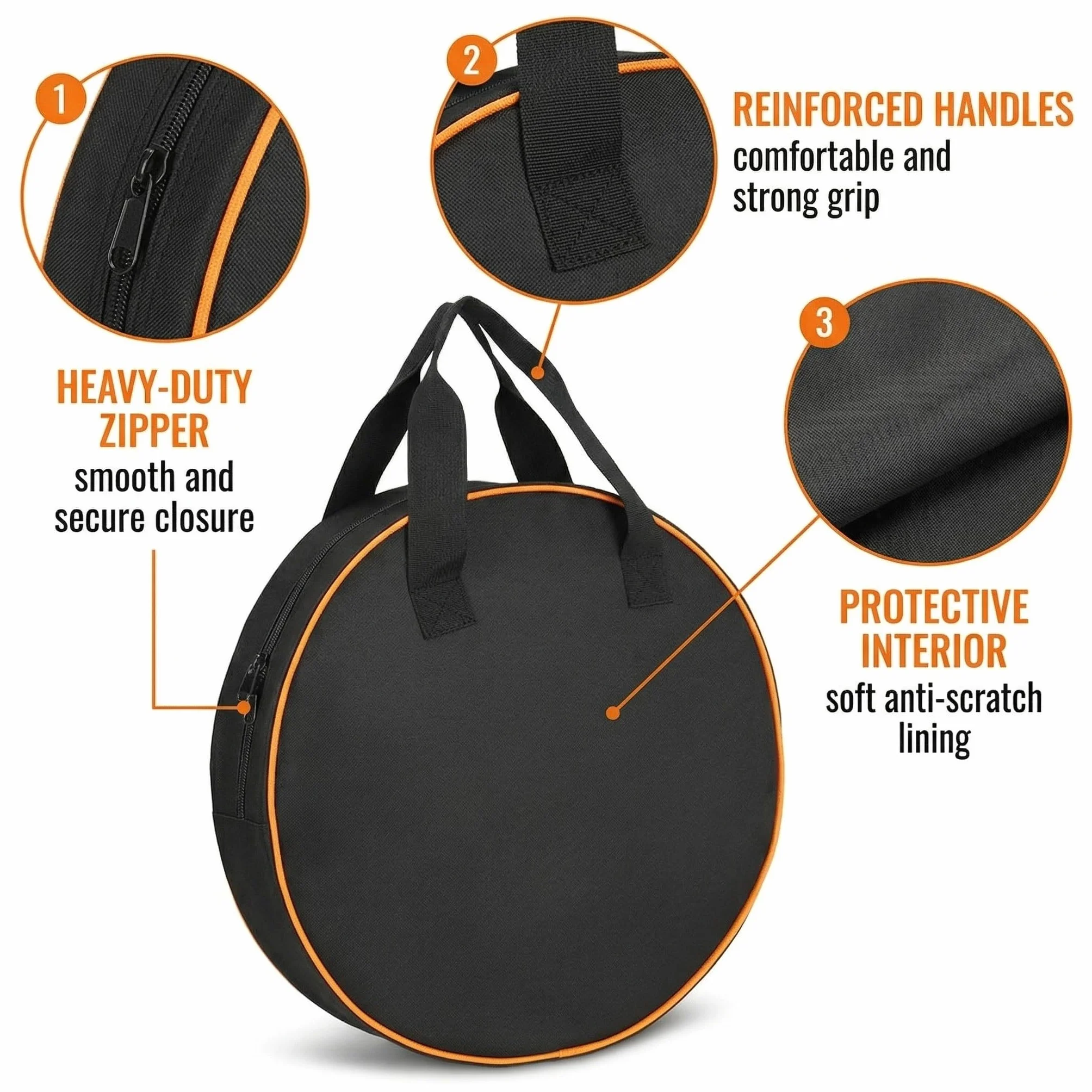 Sac de Transport pour Câble de Charge Voiture Électrique Type 2 Type 1 Organisateur