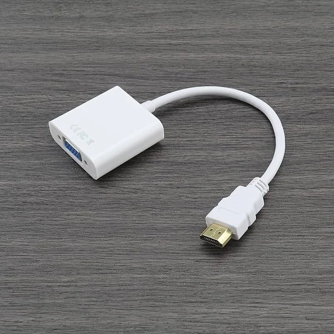 Adaptateur HDMI vers VGA Blanc