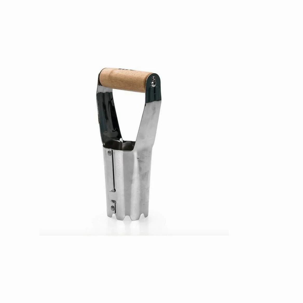 VITO - Kit 9 Outils de Jardin Manche Bois INOX et Fer forgés à la Main Outils de Jardin