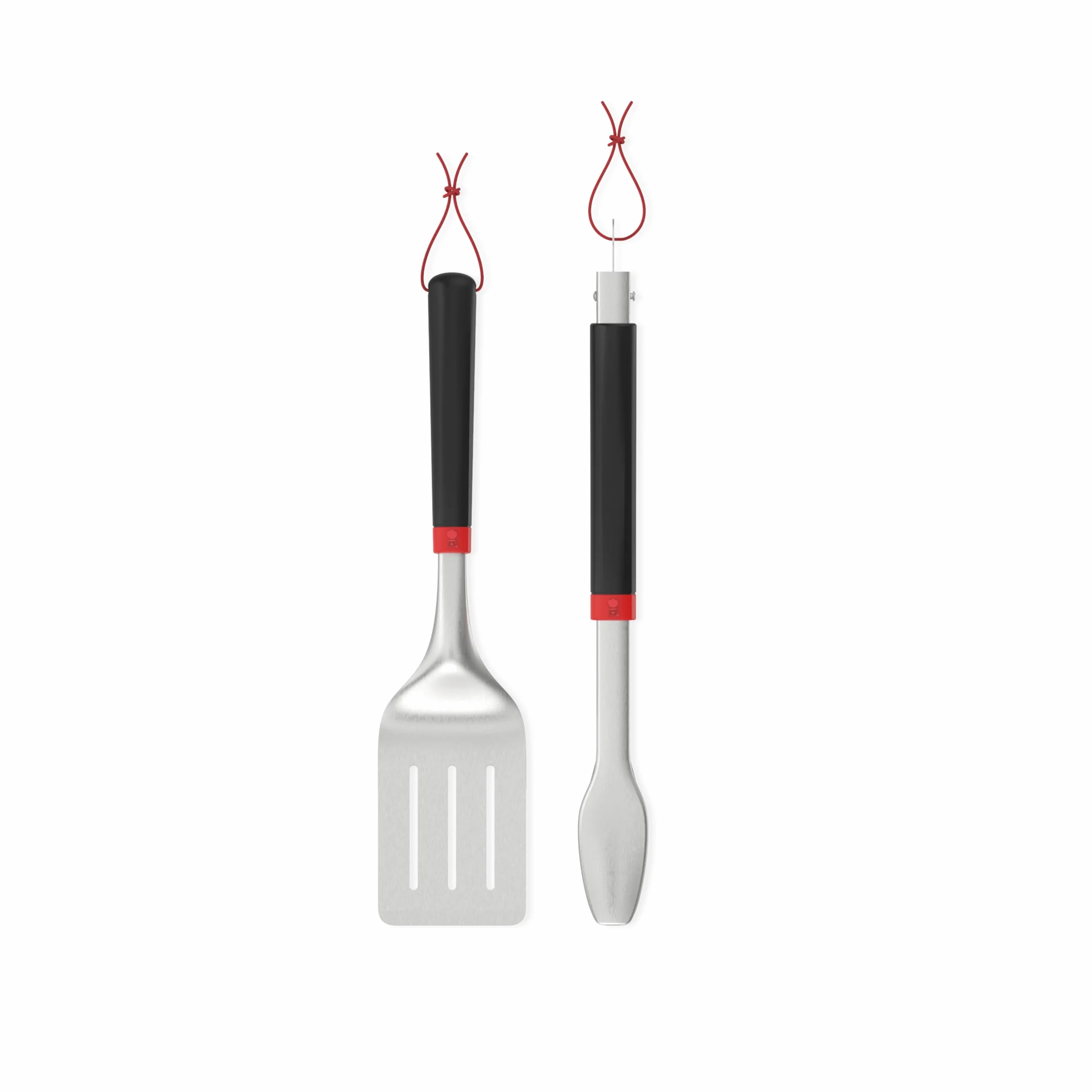 Weber Set d'ustensiles de Barbecue 2 pièces Pince et Spatule Poignée Ergonomique Compatible Lave-Vaisselle