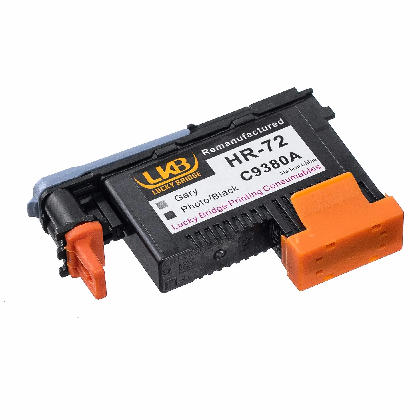HP 72 Lot de 3 têtes d'impression reconditionnées C9380A C9383A C9384A compatibles HP T1100 T790 T770 T60 T1300