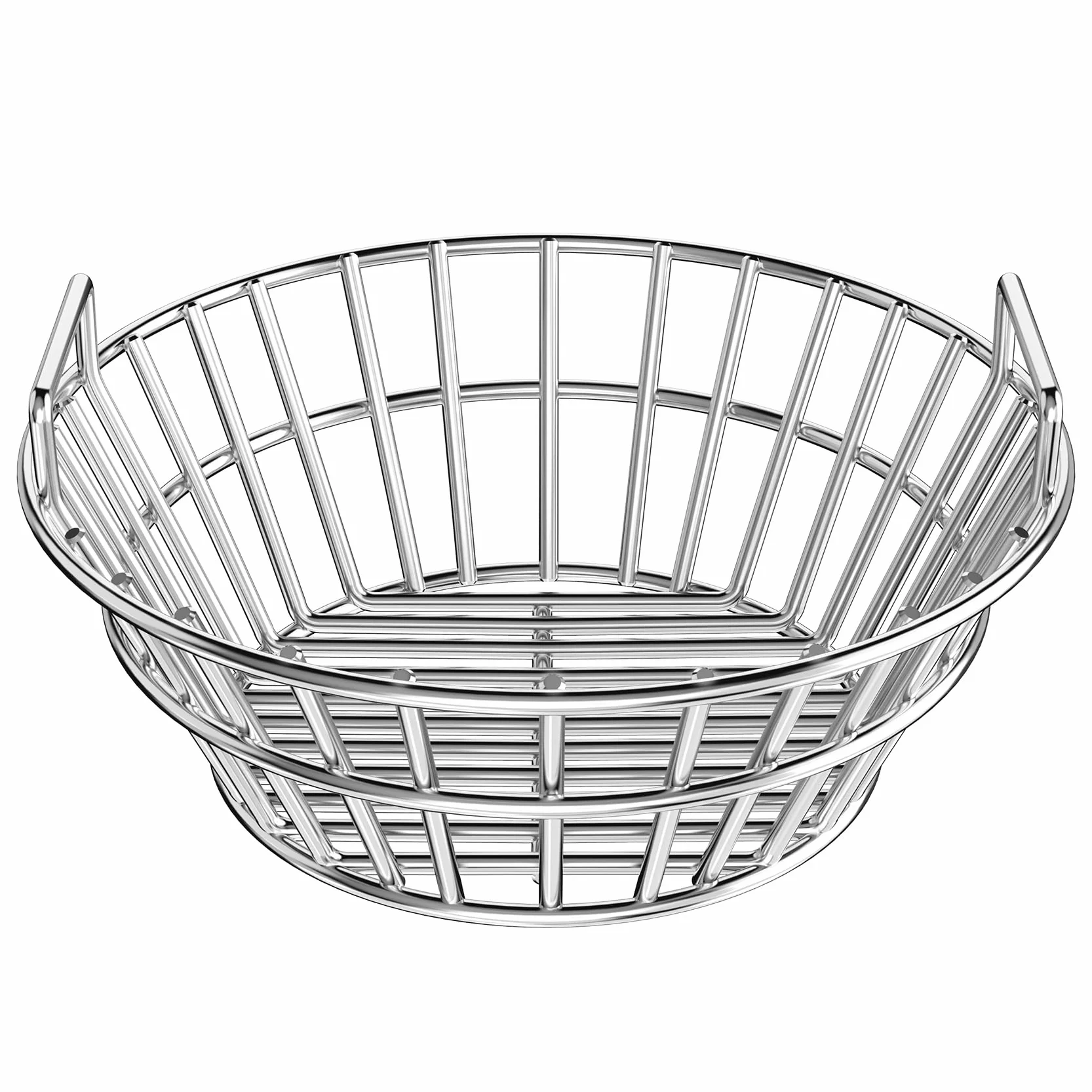 Onlyfire Panier à cendres en acier inoxydable pour œuf vert moyen, support de charbon barbecue