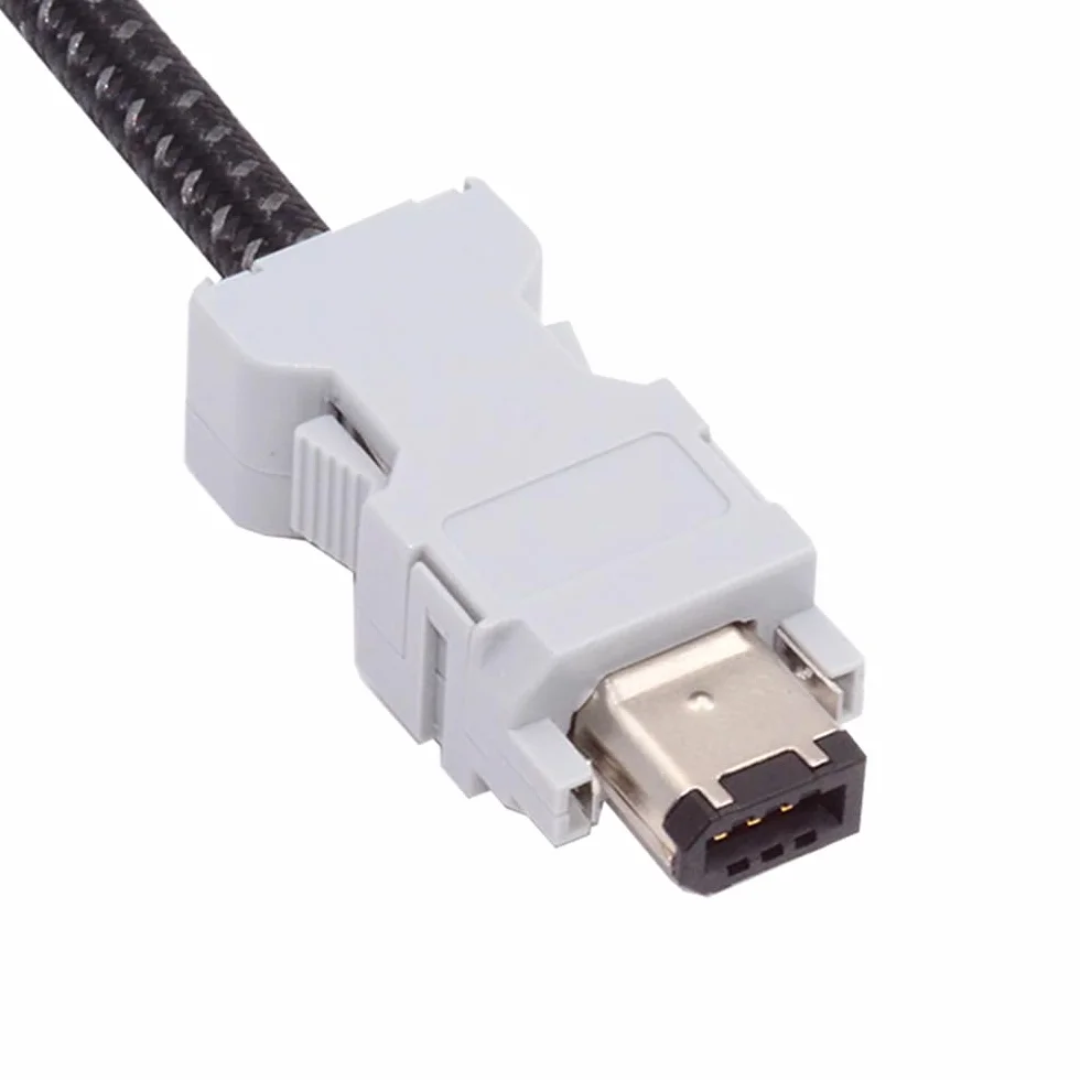 FireWire IEEE 1394 Connecteur CN3 6 broches SM-6P I/O compatible Yaskawa Panasonic Servo